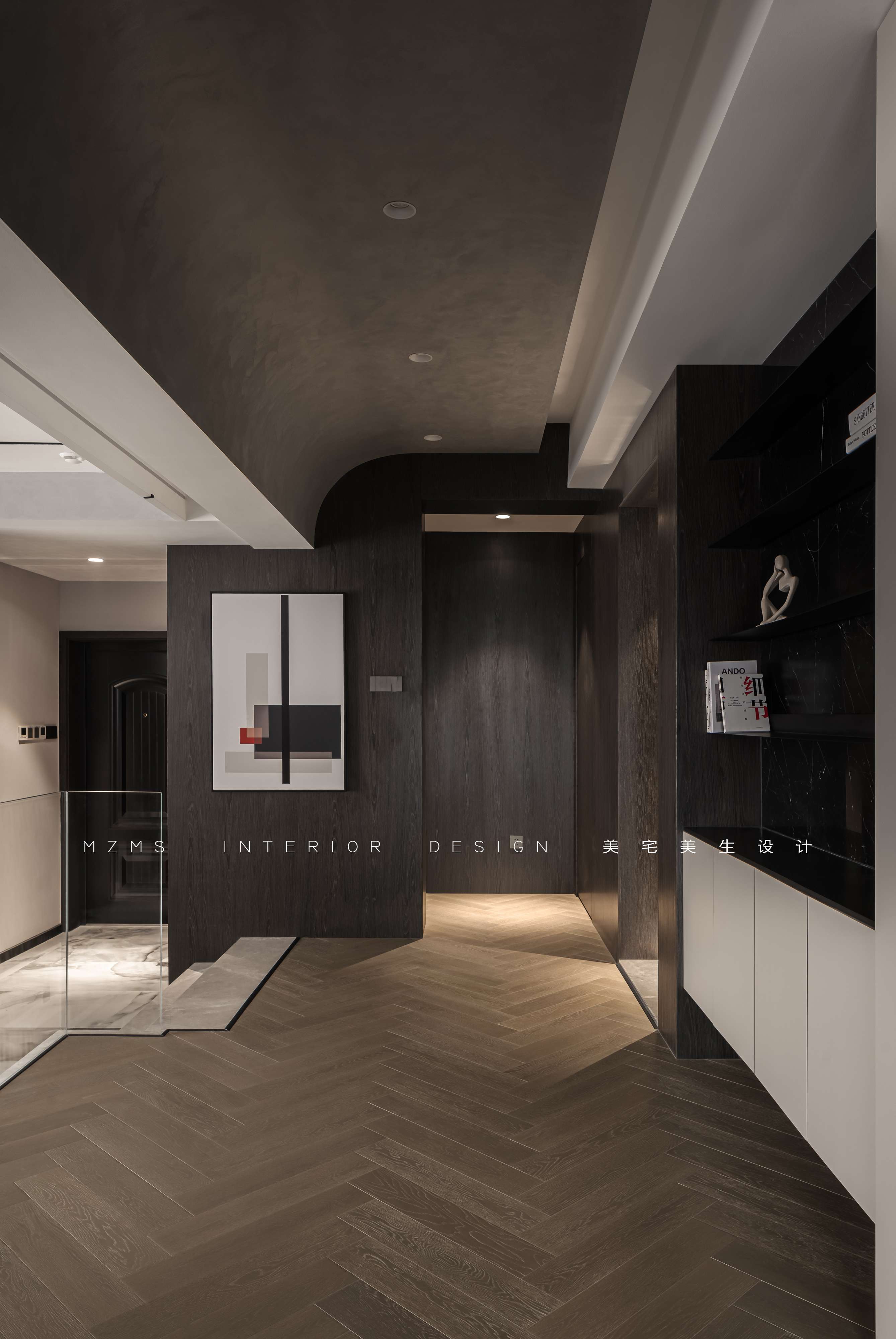 岩壑 · 武汉星海洪城现代简约住宅设计丨中国武汉丨美宅·美生设计-48