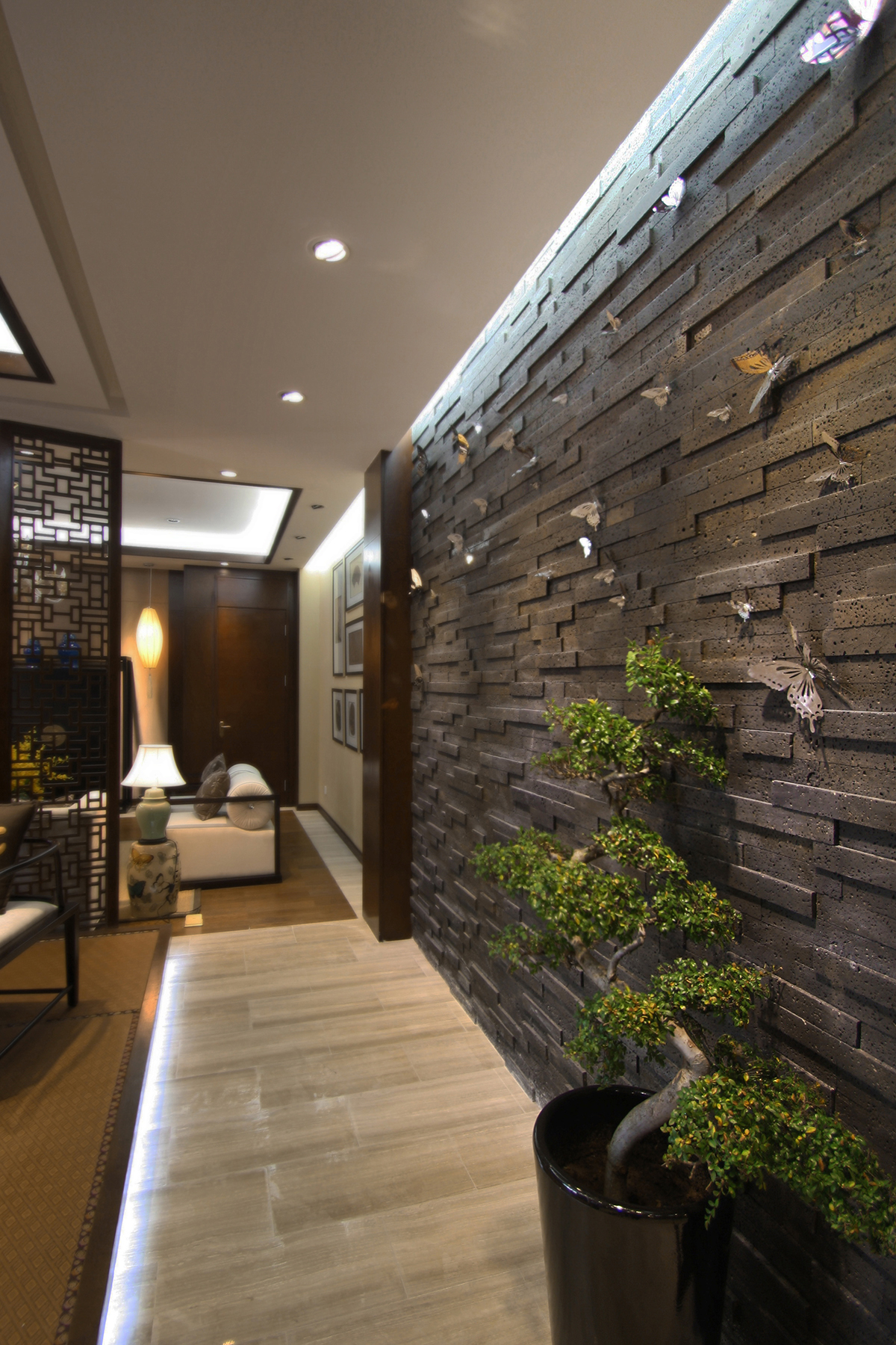 大连上乘设计 大连泰达慧谷样板房-4