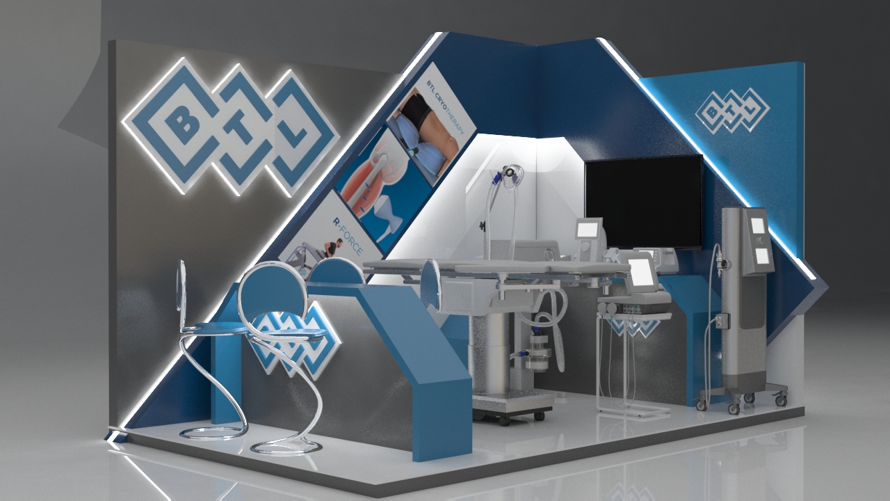 Exhibition Stand Design for Medical Equipment-5