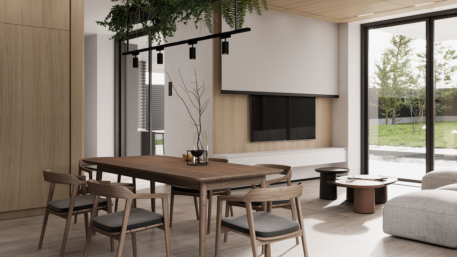 165㎡原木与灰色 打造出超精致的住宅-6