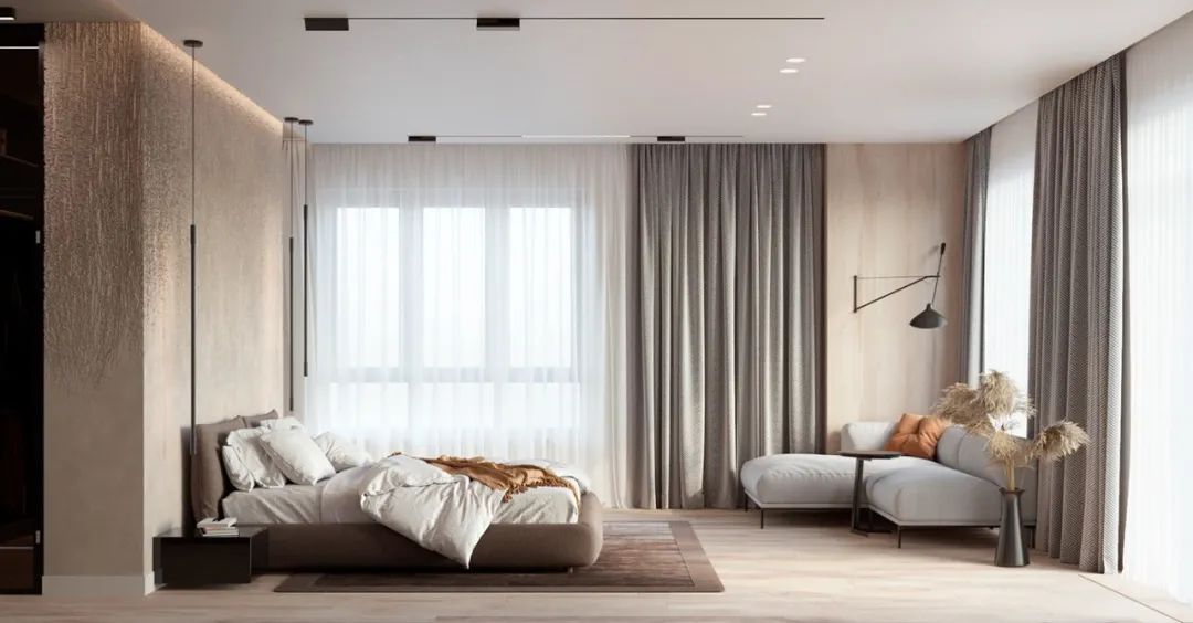 俄罗斯 120㎡原木简约公寓，素雅而精致-46