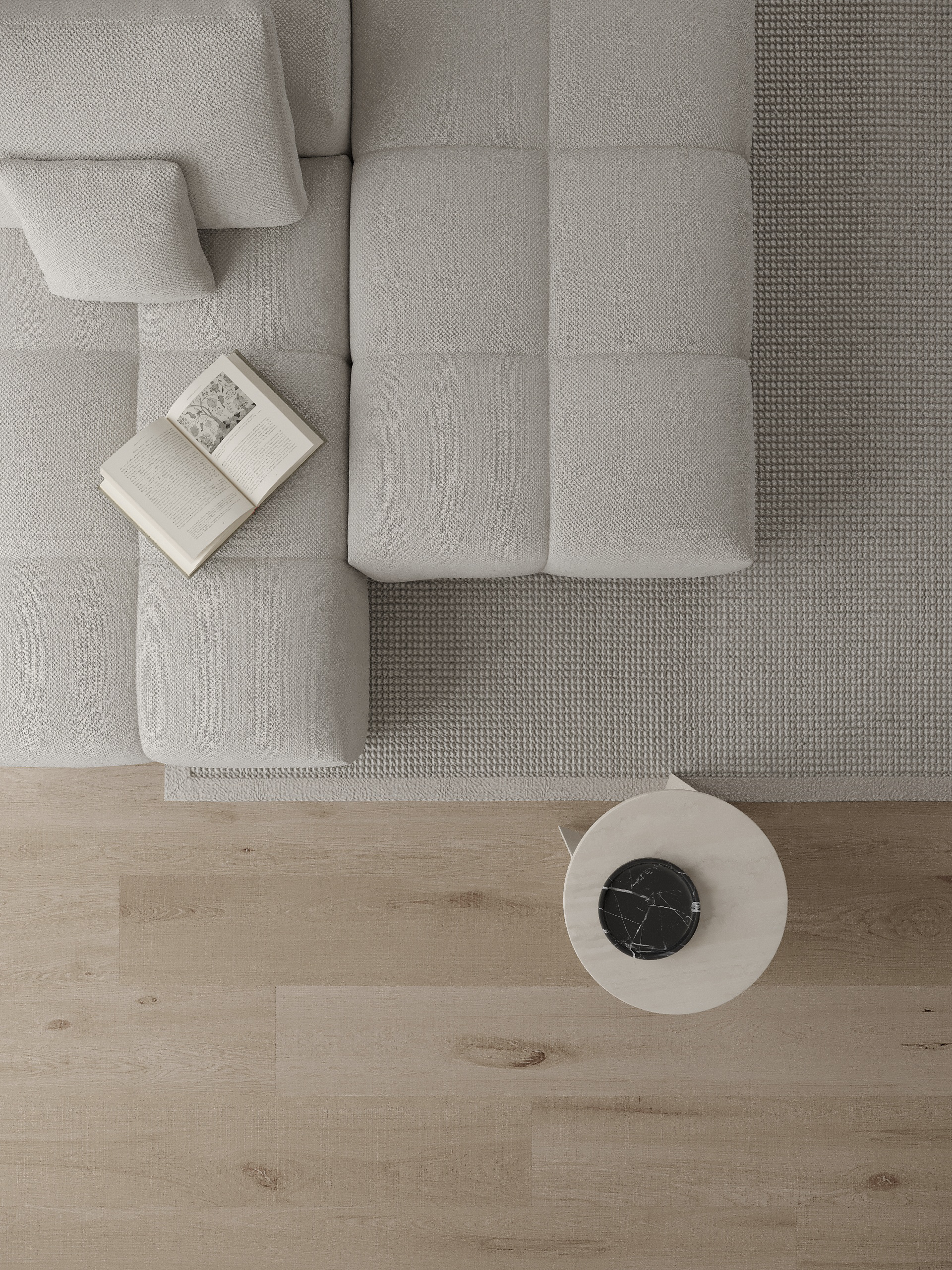 living room (3ds max & corona workshop)-4