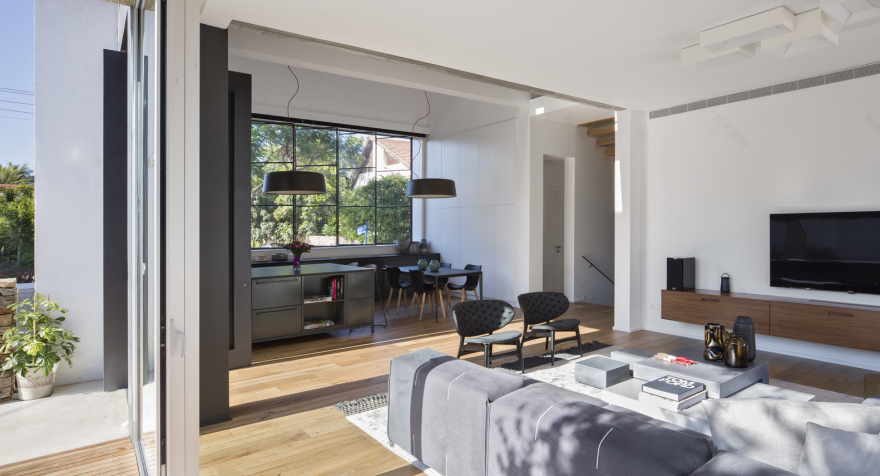 以色列水畔石山现代别墅-63