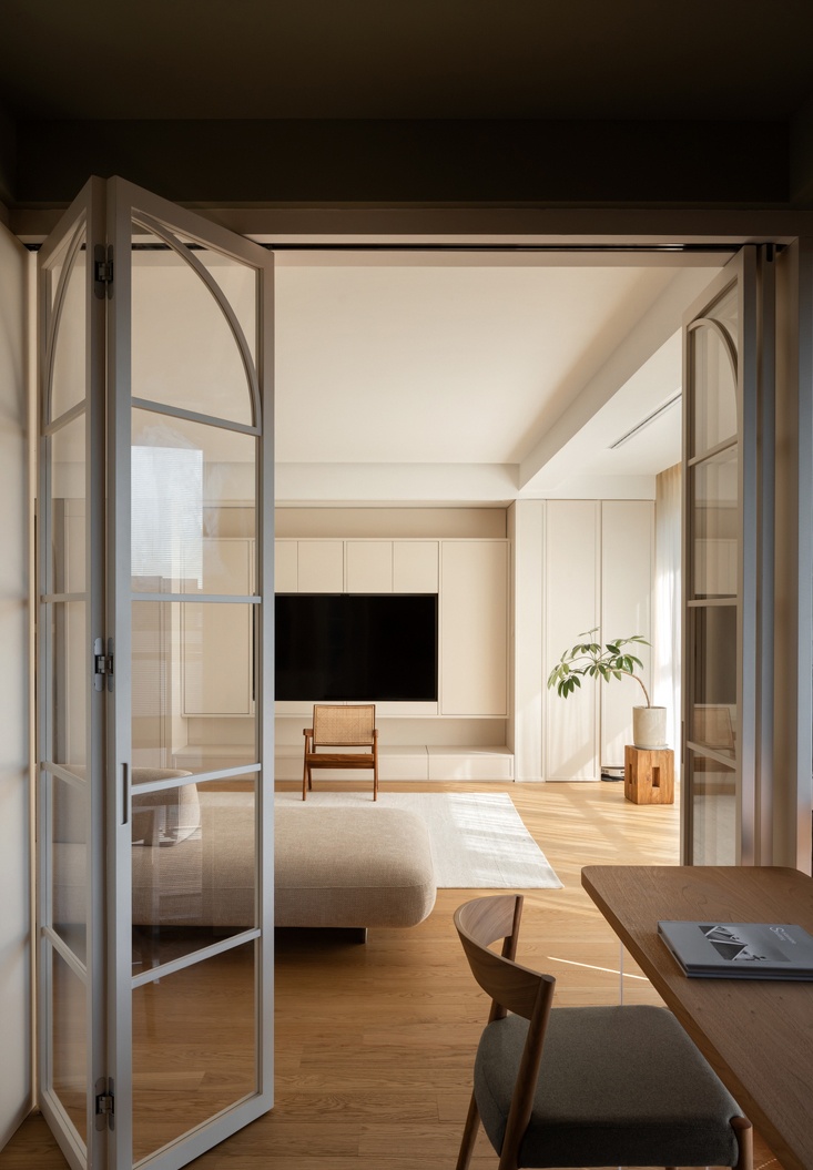 187㎡ 碧云尊邸大平层,自然柔和之美 · 示觉设计-19