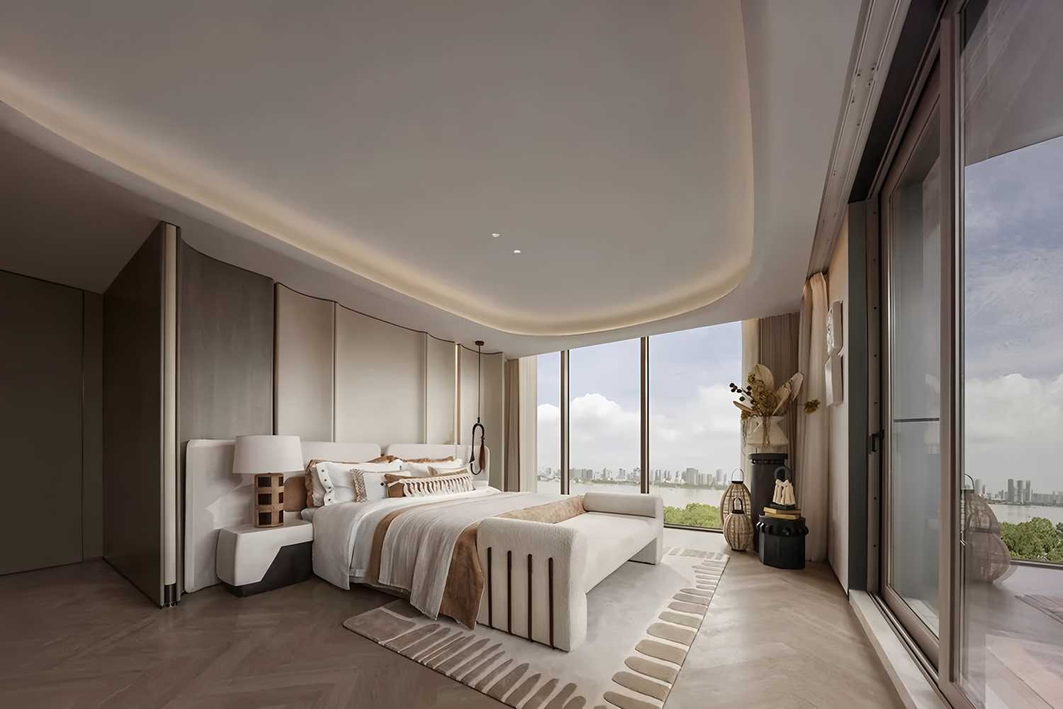 海口万华江东麓岛云溪岛二期上叠别墅样板间丨中国海口丨深圳市盘石室内设计有限公司-31