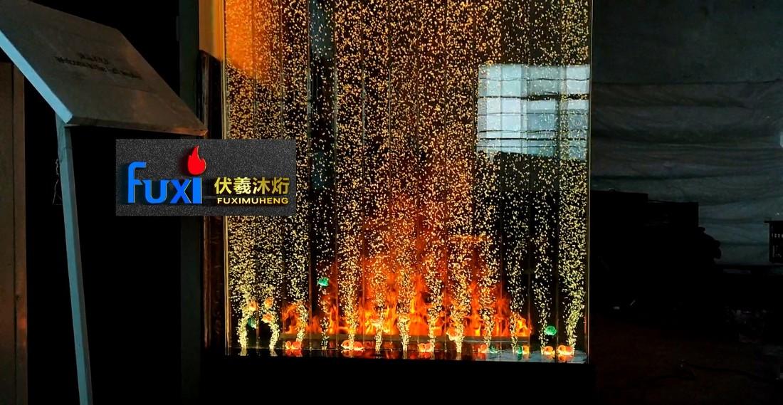 伏羲雾化壁炉风水屏 | 金木水火土元素助运势-18