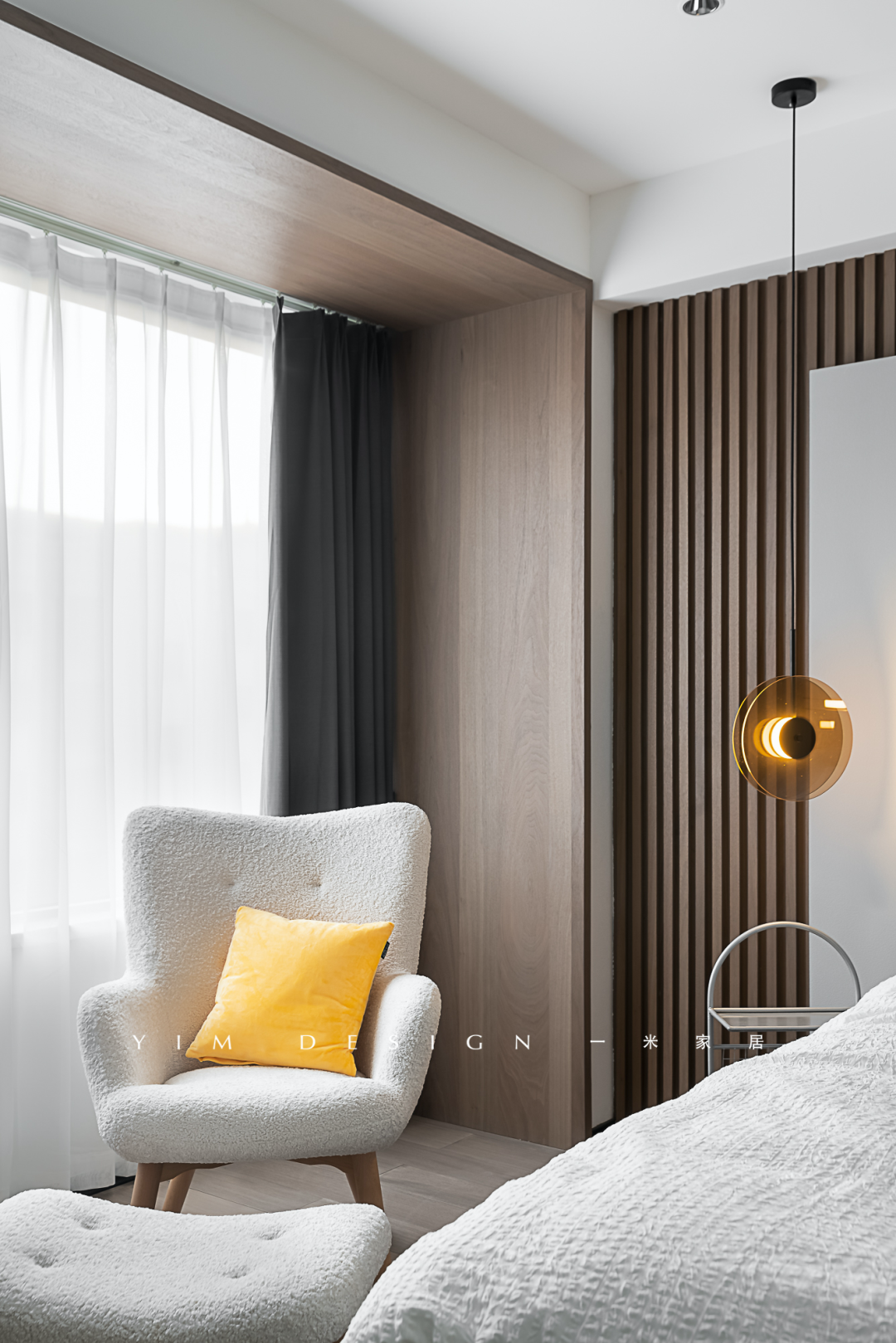 素简空间 · 现代设计中的温暖木饰与优雅艺术丨YIM DESIGN-33