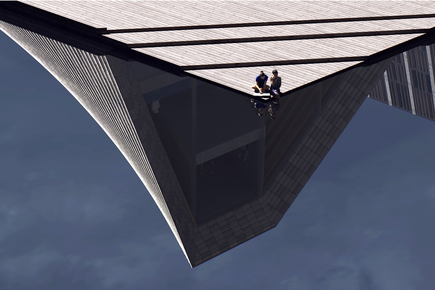 哥本哈根瀑布水上中心 | 隈研吾与 COBE 的奇妙合作-43