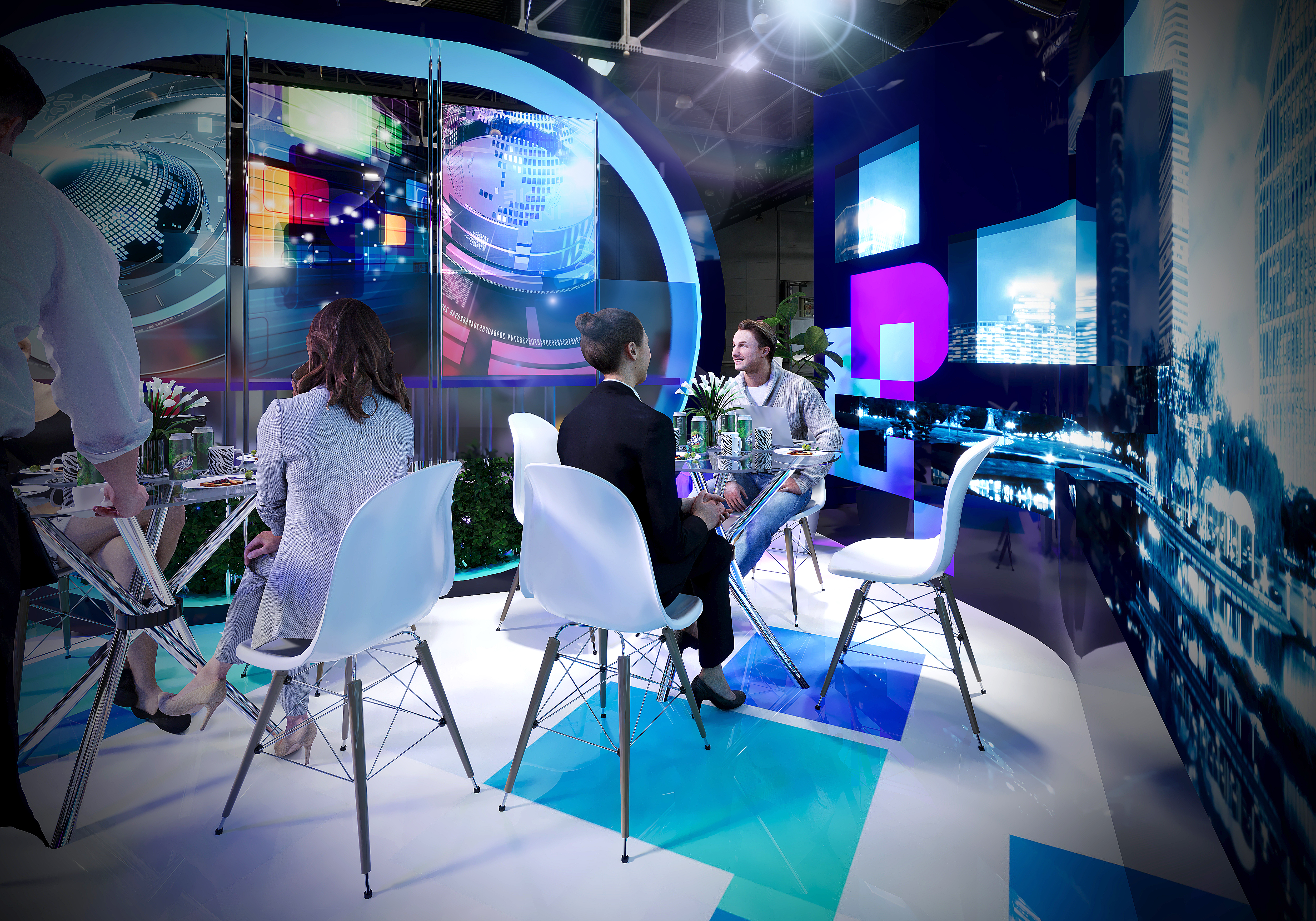 展览展台数字解决方案设计丨俄罗斯莫斯科丨Michail Koznev-17