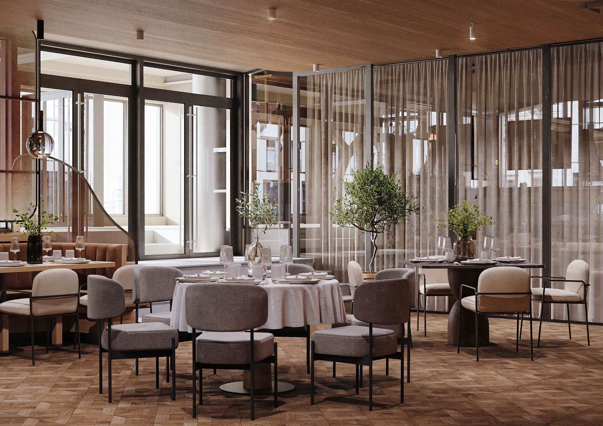 “Времена года”电影院与“Spectrum”餐厅丨俄罗斯莫斯科丨Muravina Anna等五人-34