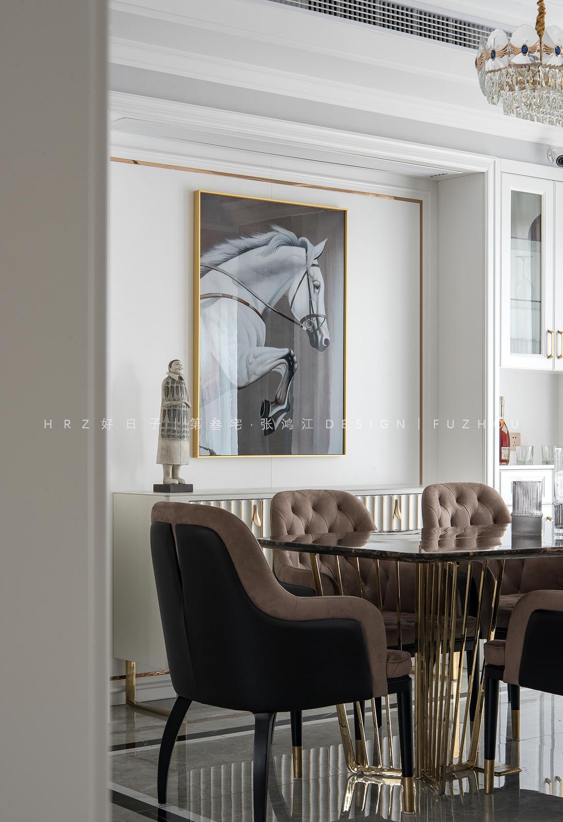 LDK 一体化美式轻奢家居设计-7