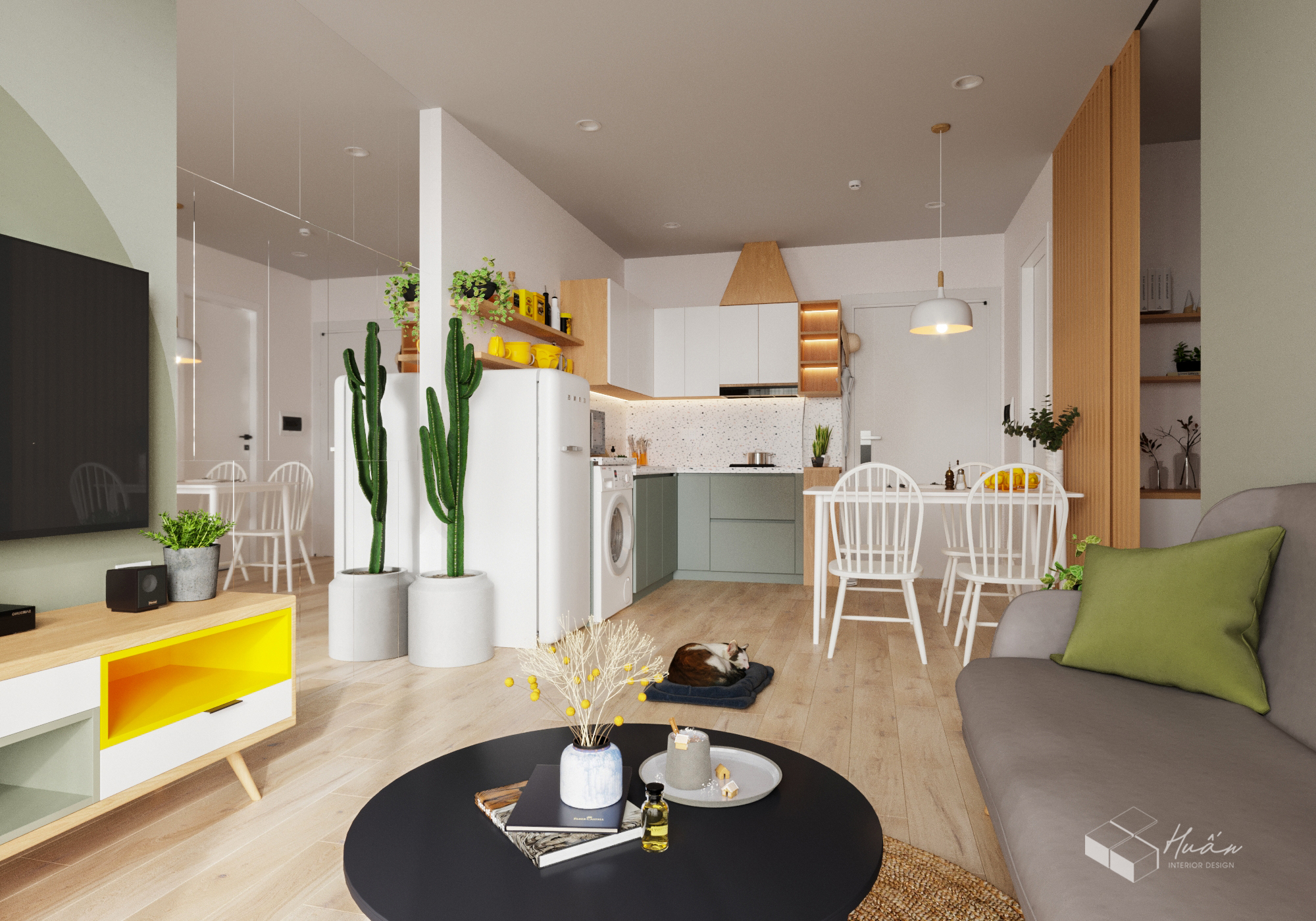 COLOR BLOCK 5 室内设计丨越南丨it me-7