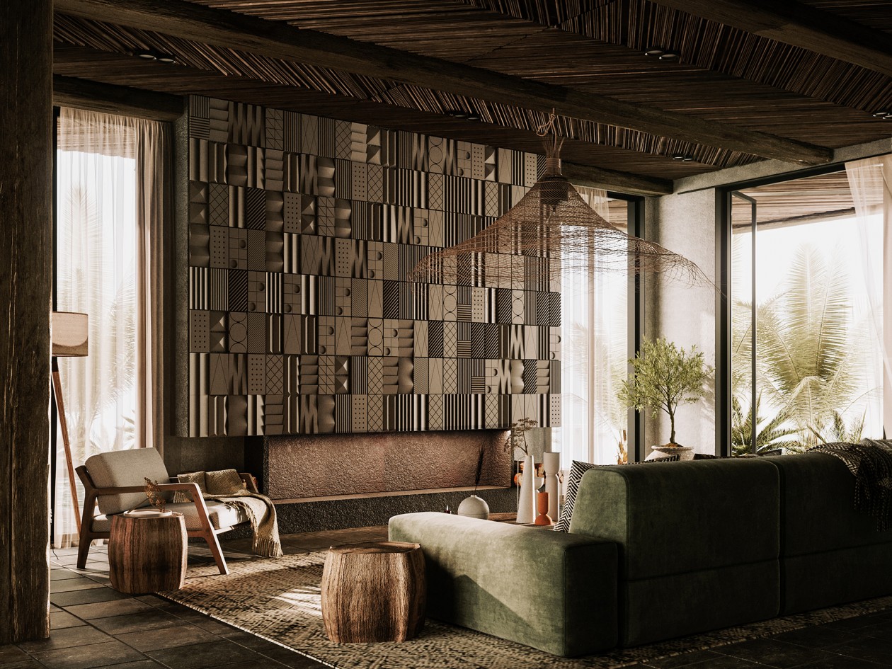 自然风空间设计 打造舒适自然生活空间-1