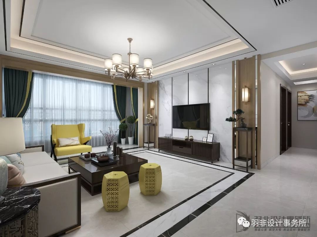 南俪首座 138㎡新中式四房 | 简洁清新,低调雅致-43