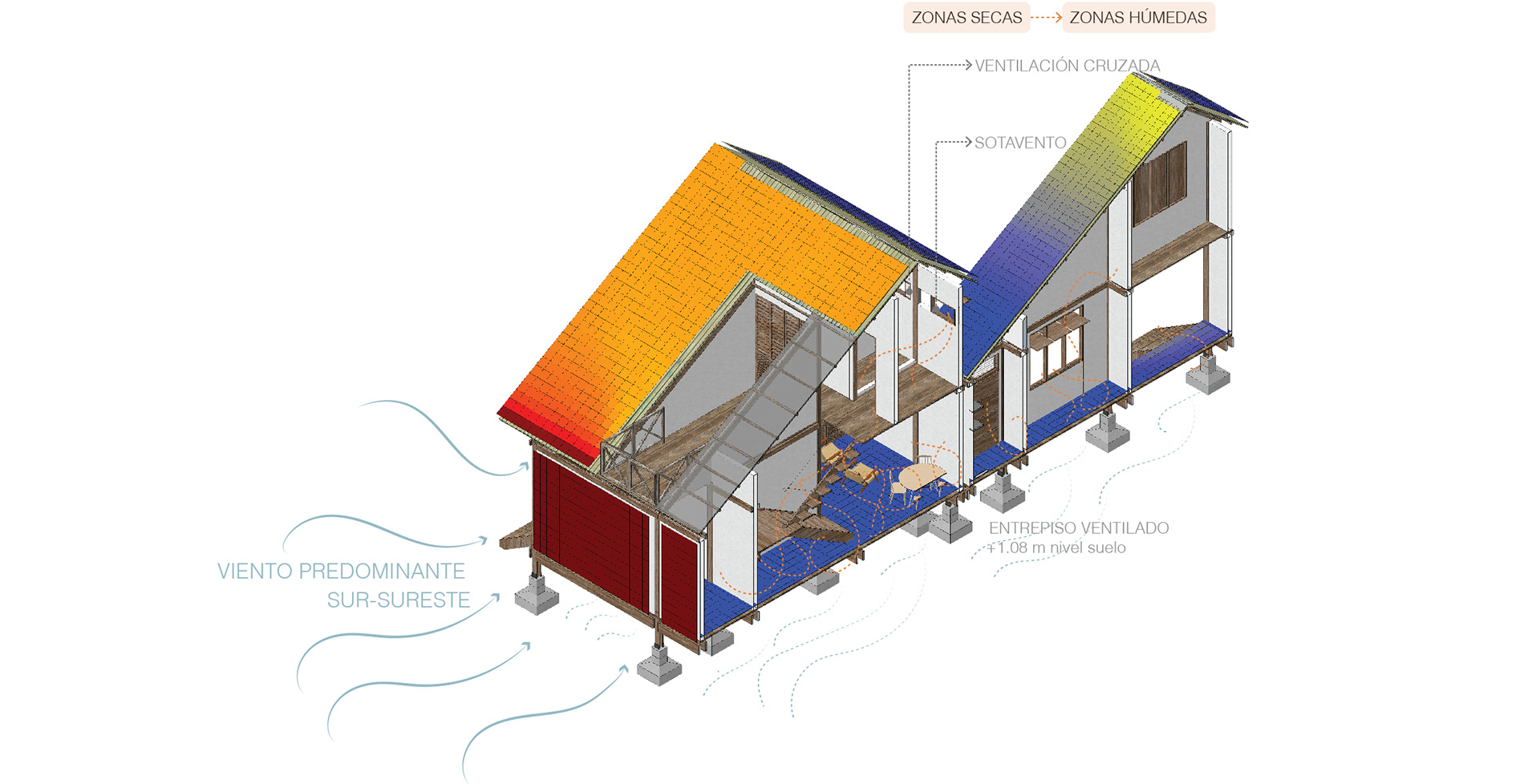 农村可持续社会住房原型设计竞赛丨哥伦比亚考卡-38