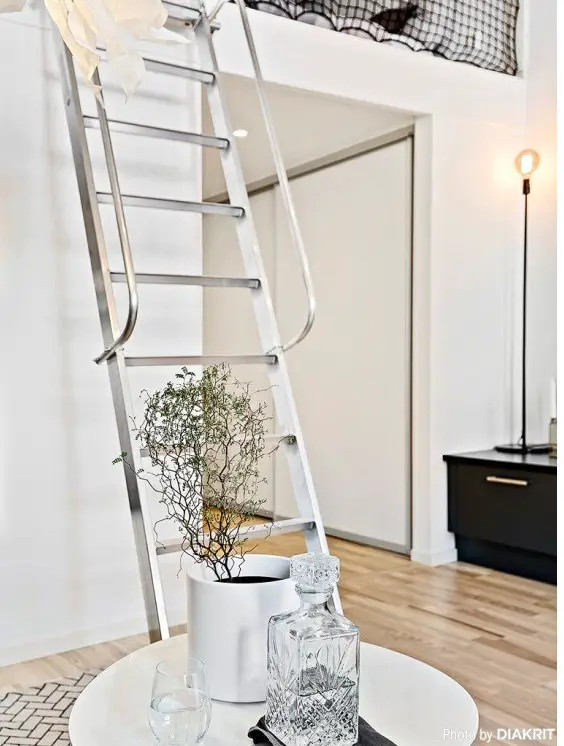 巧妙设计 | 公寓卧室变空中阁楼-13