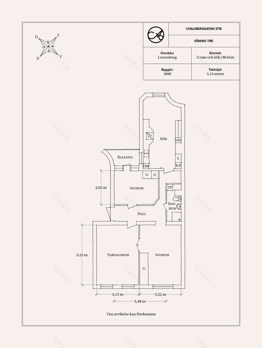 瑞典哥德堡 86 平米白色优雅公寓,温暖细节展现大师级设计-32