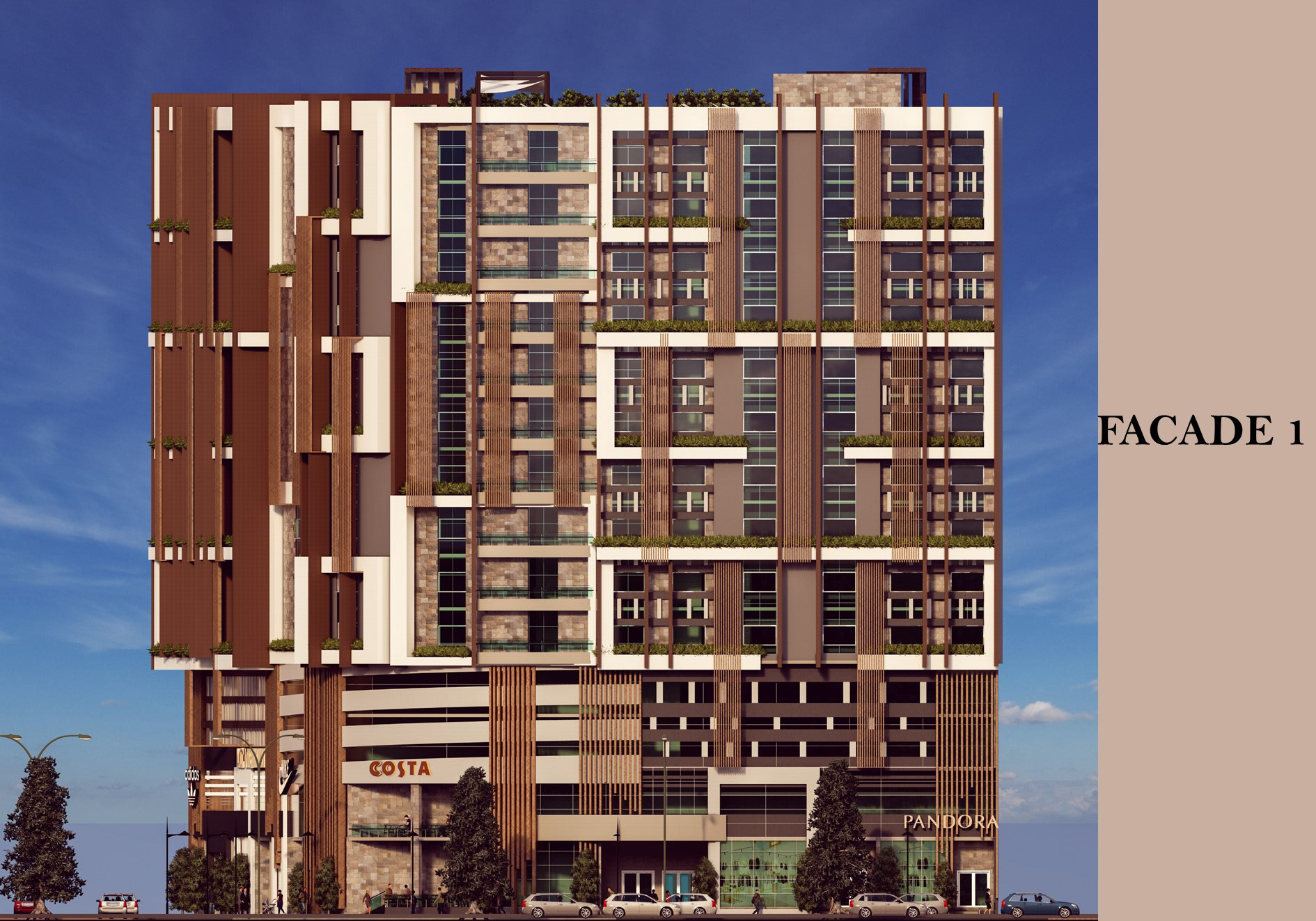 HIGH STREET（混合用途建筑）丨MARYAM AYMAN-24