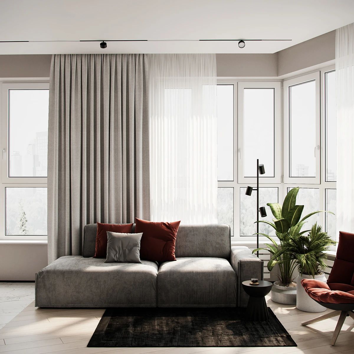 104㎡简约优雅公寓设计丨Bodes studio-8