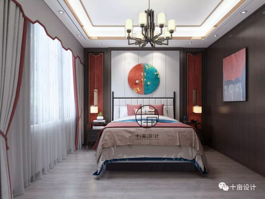 邦泰天誉 103㎡新中式雅居,诠释禅心与生活平衡-9