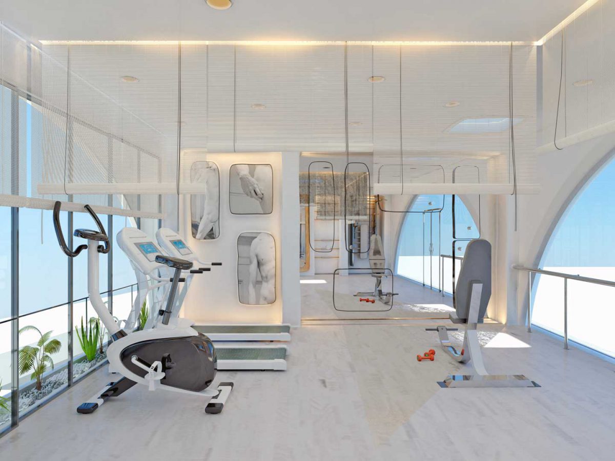 Dome Resort Gym - Utopia Hotel Design-13