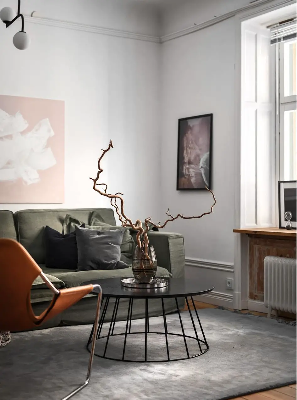 融合古典与现代的瑞典公寓设计-2