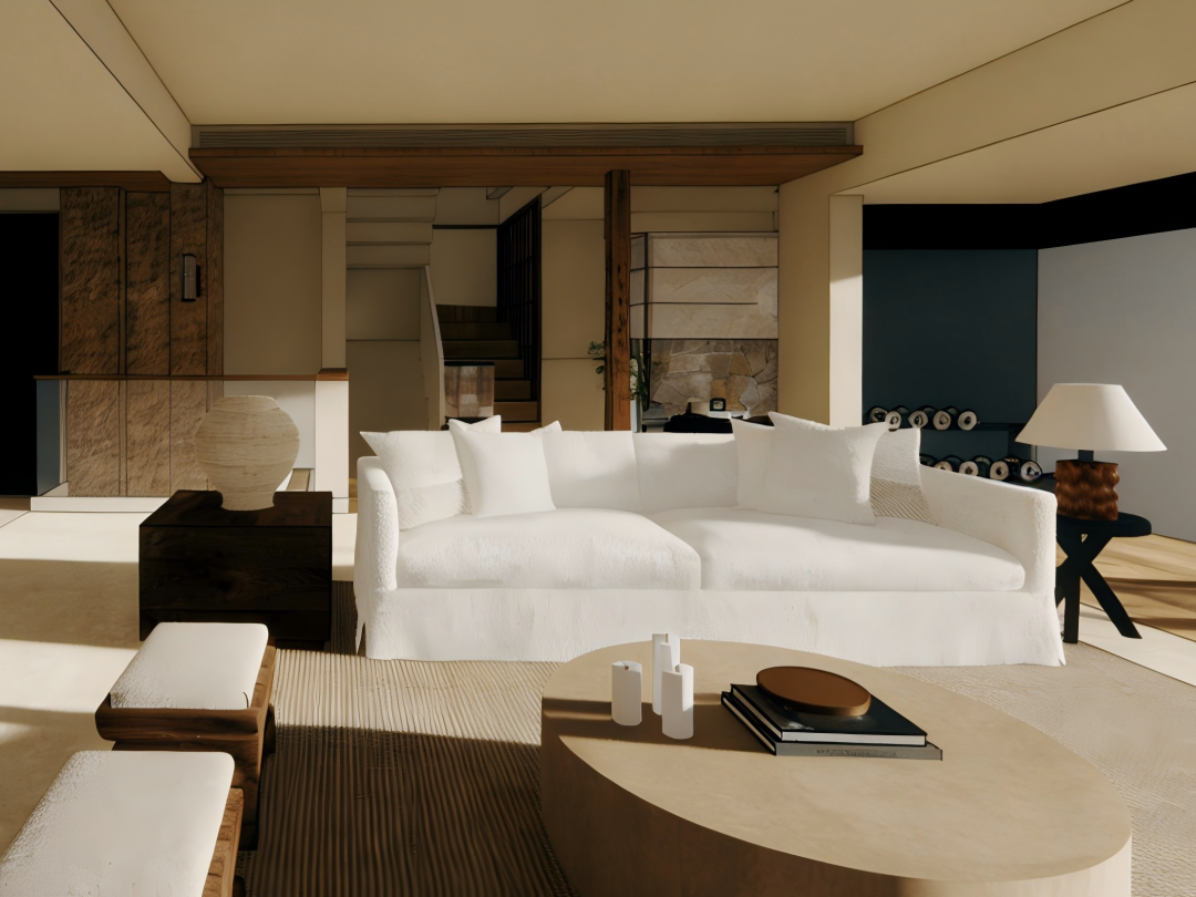 260㎡自然主义别墅 · 杭州临平春境东来院丨中国杭州丨本空设计工作室-43