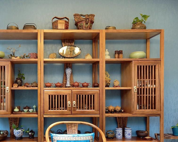 上海唯米设计事务所·新中式混搭别墅室内设计-36