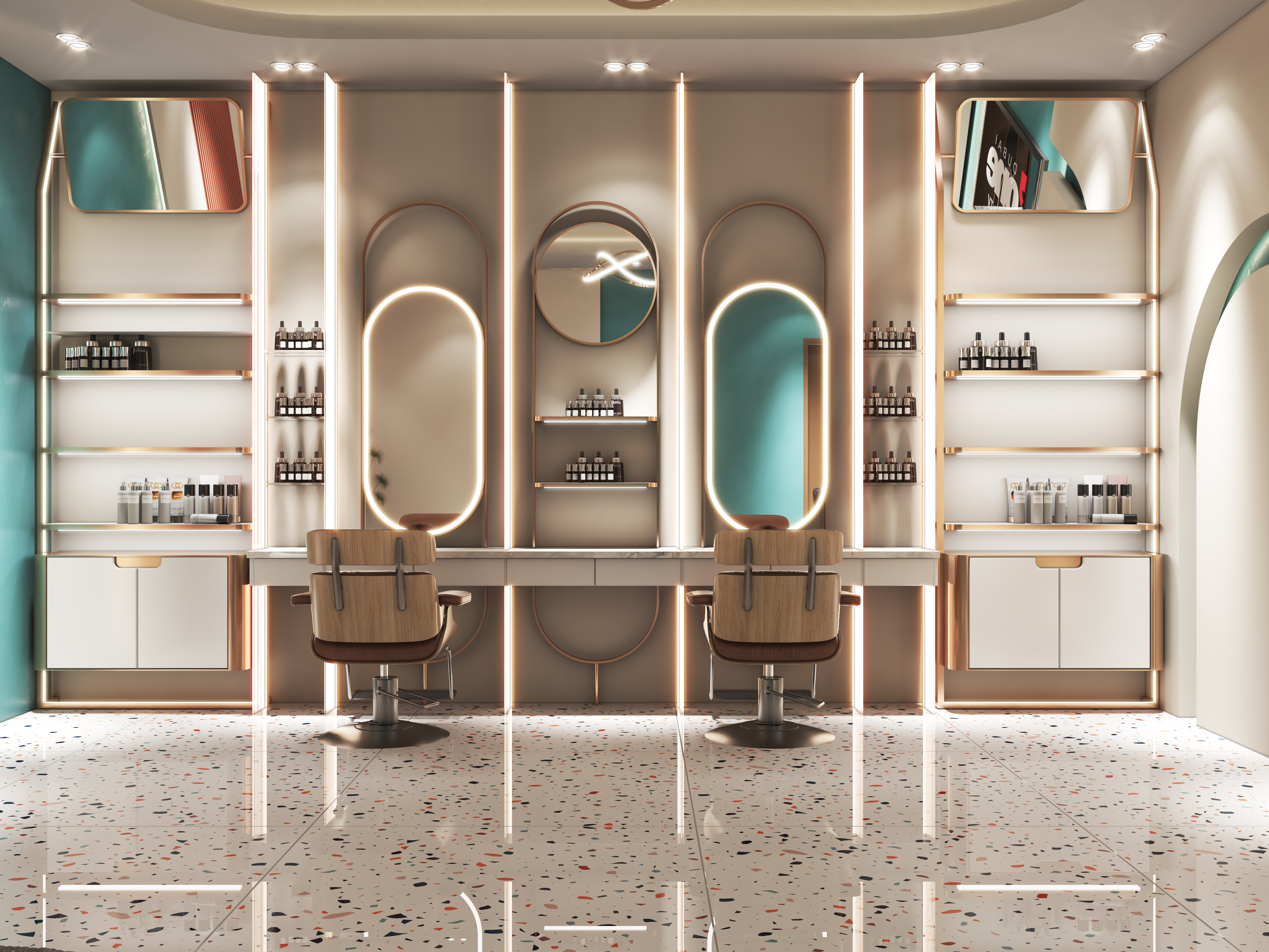 美容院室内设计丨KT_DESIGN STUDIO-17