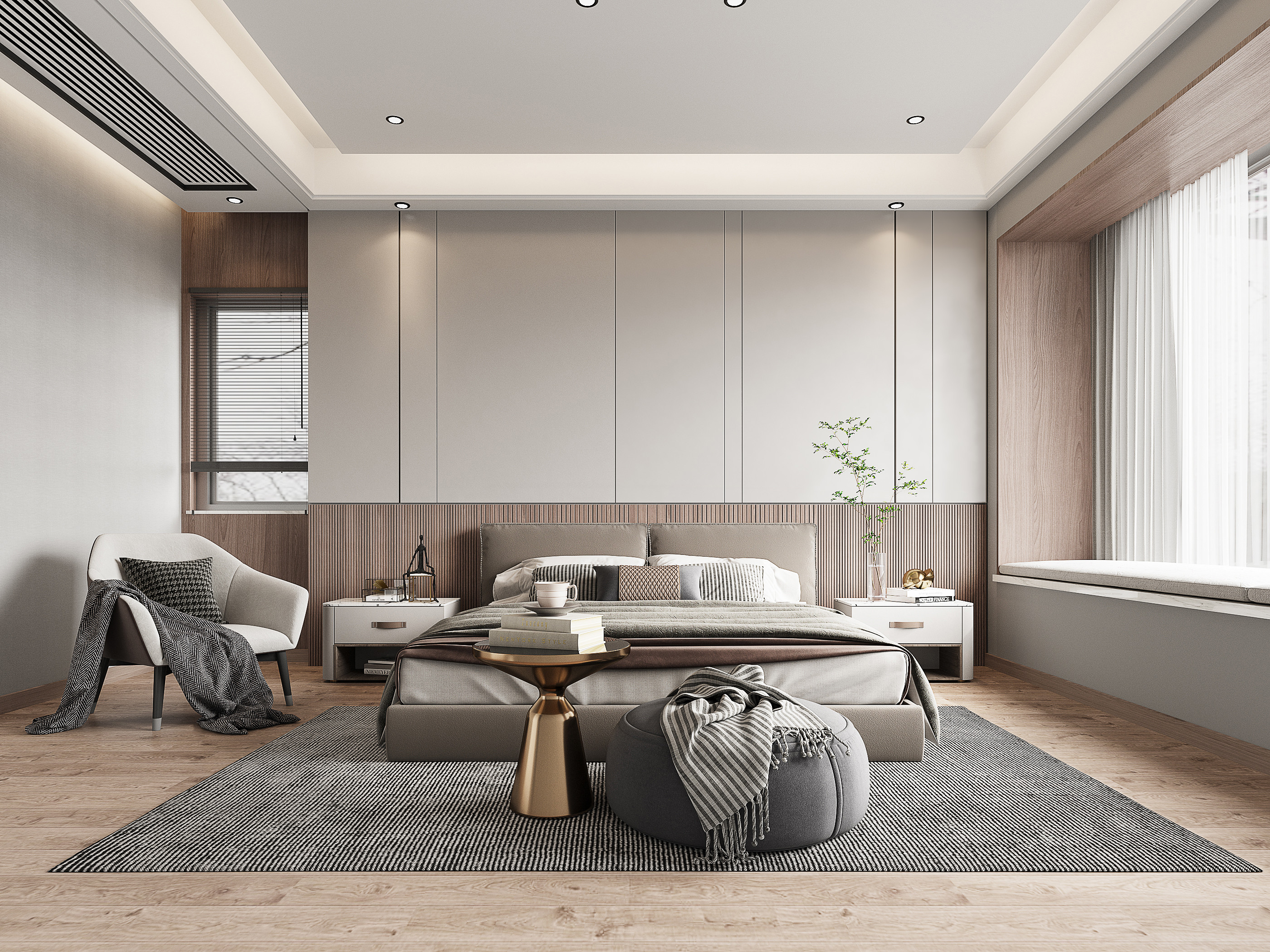 极简奢华 · 回归自然的别墅设计丨星夜设计表现-11