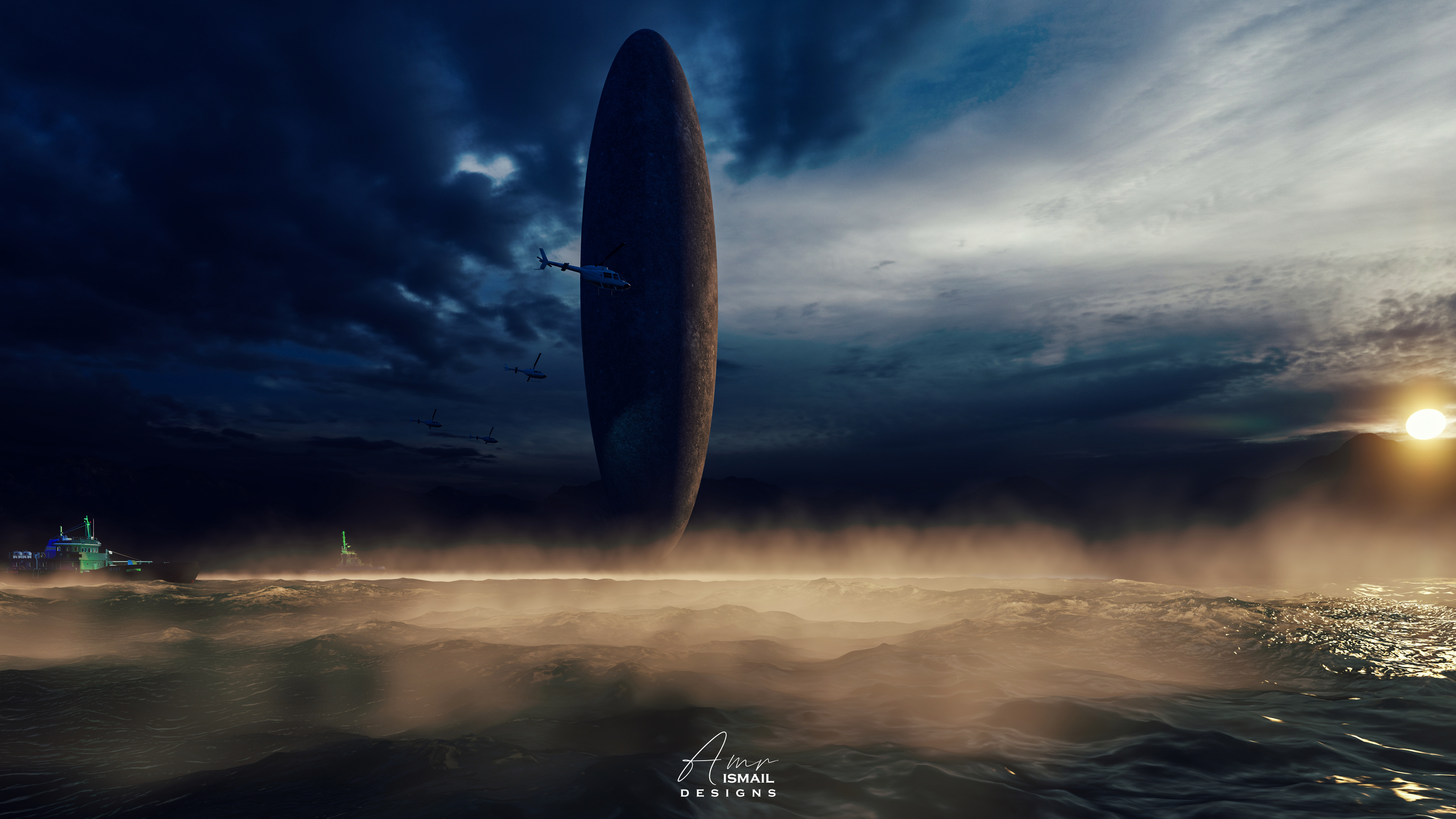 到达，电影场景-1