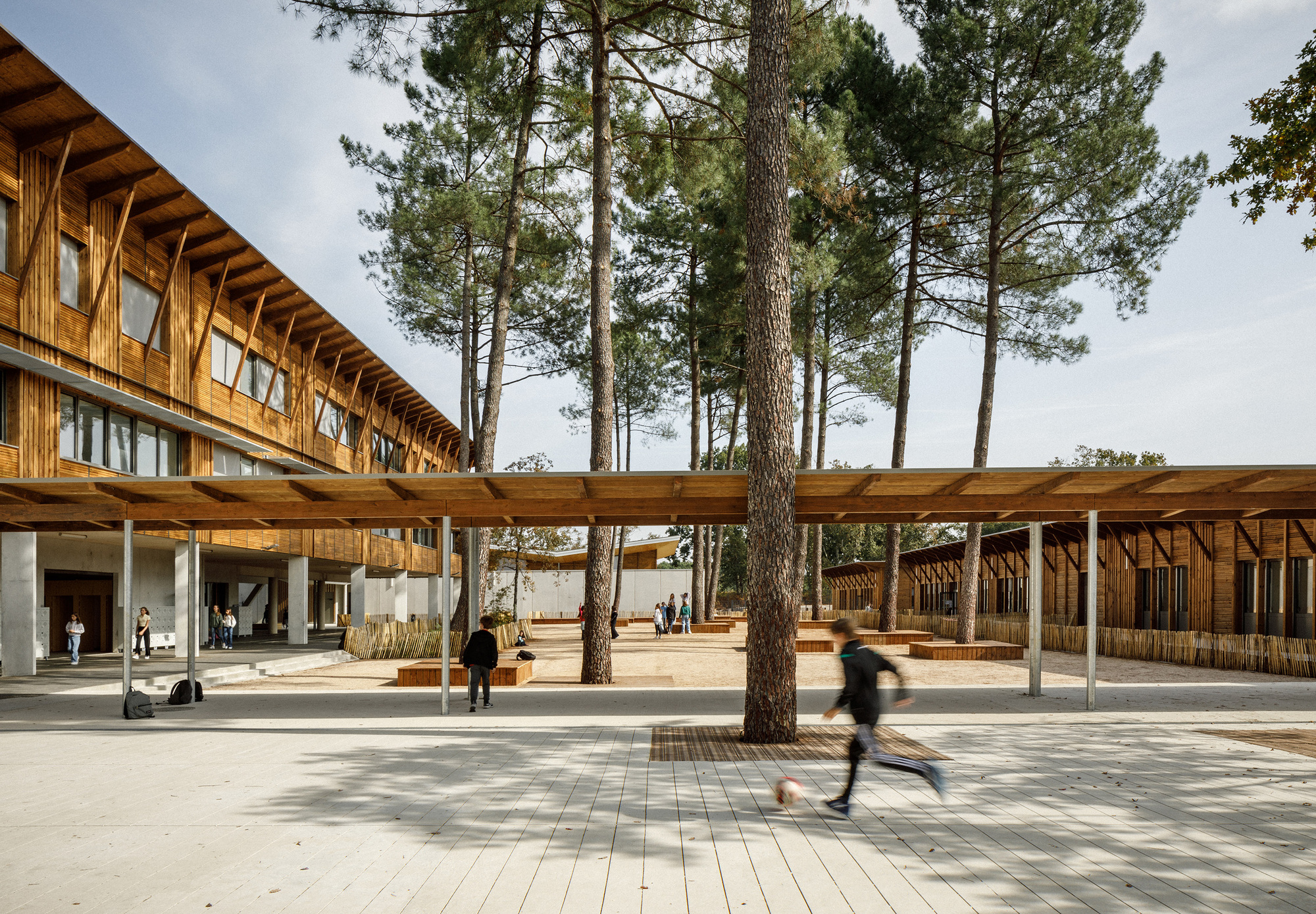 片梅多克初级中学丨法国丨BPM Architectes-2