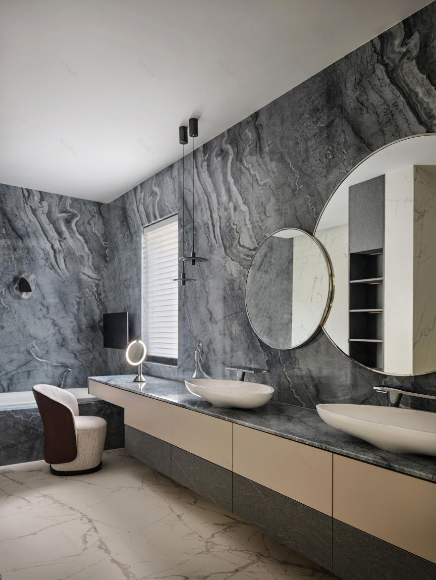 四川成都·锦官新城1000㎡ 森系自然住宅设计丨中国成都丨STUDIO.Y室内设计事务所-140