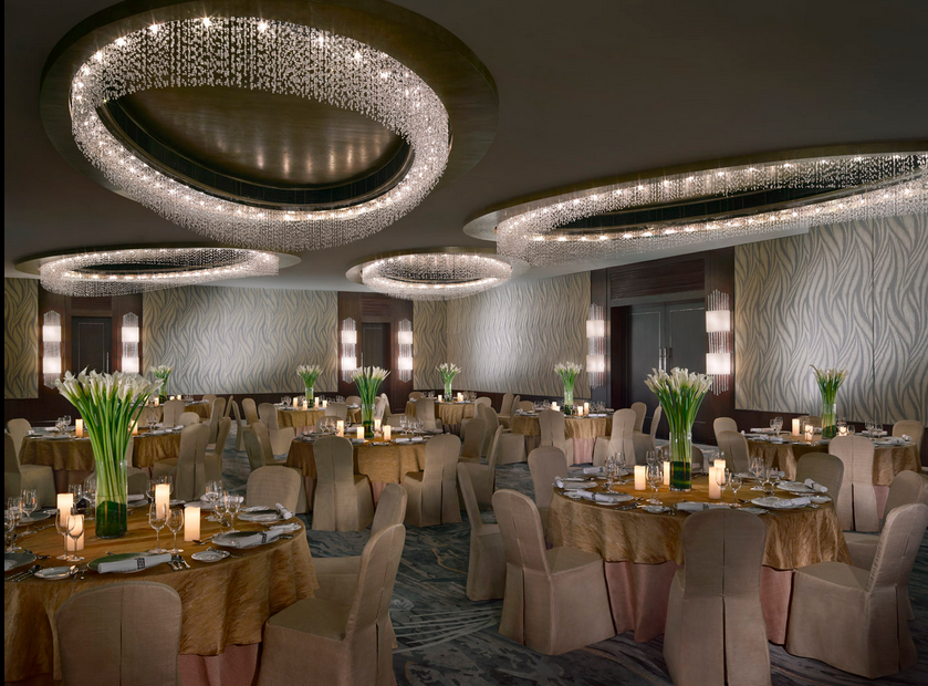 傅厚民AFSO 上海静安香格里拉大酒店3F中餐厅夏宫CAD施工图+相片-2