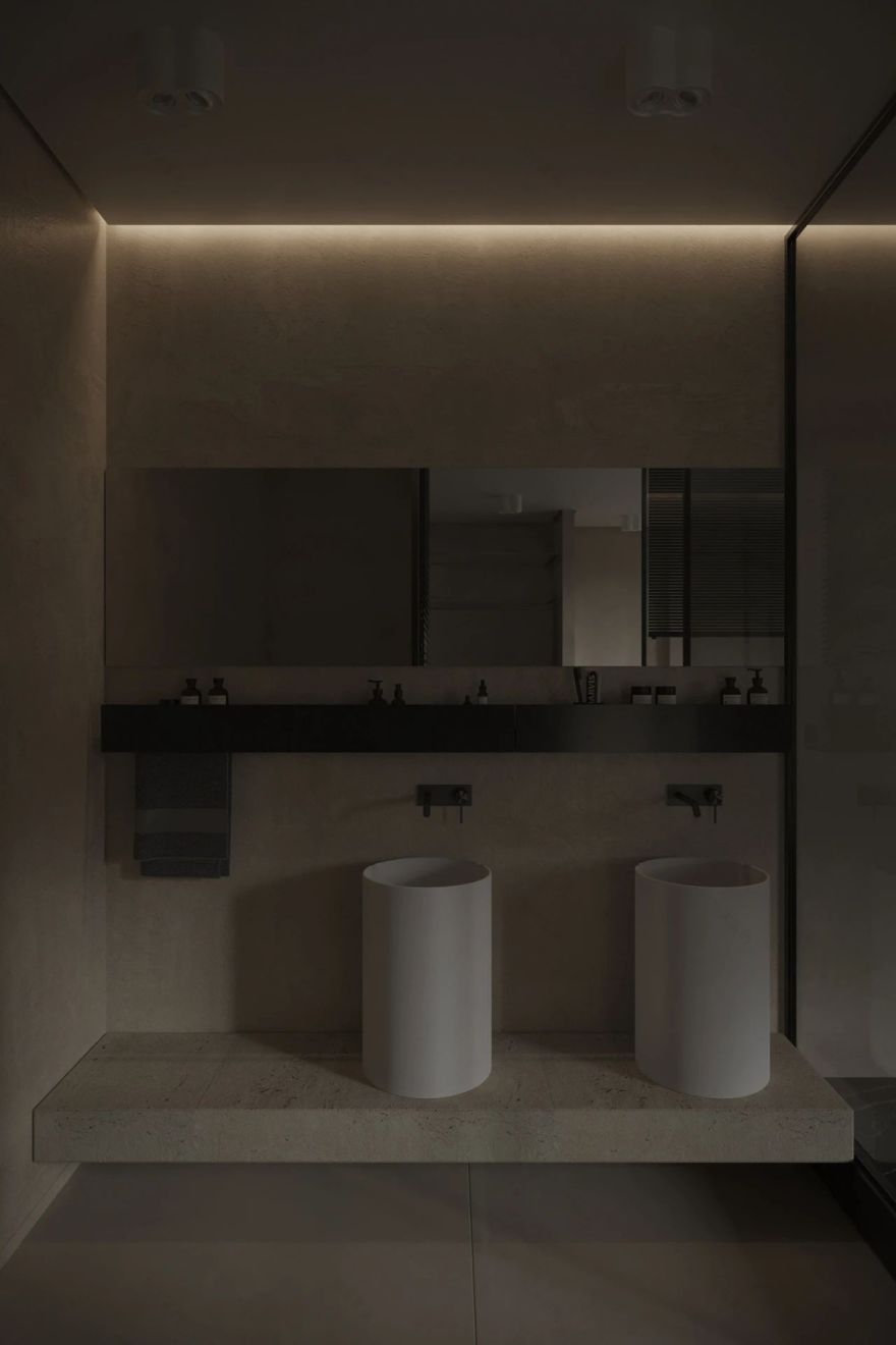 Ivan Honcharenko 打造 100㎡高级灰空间,简约而细腻-24