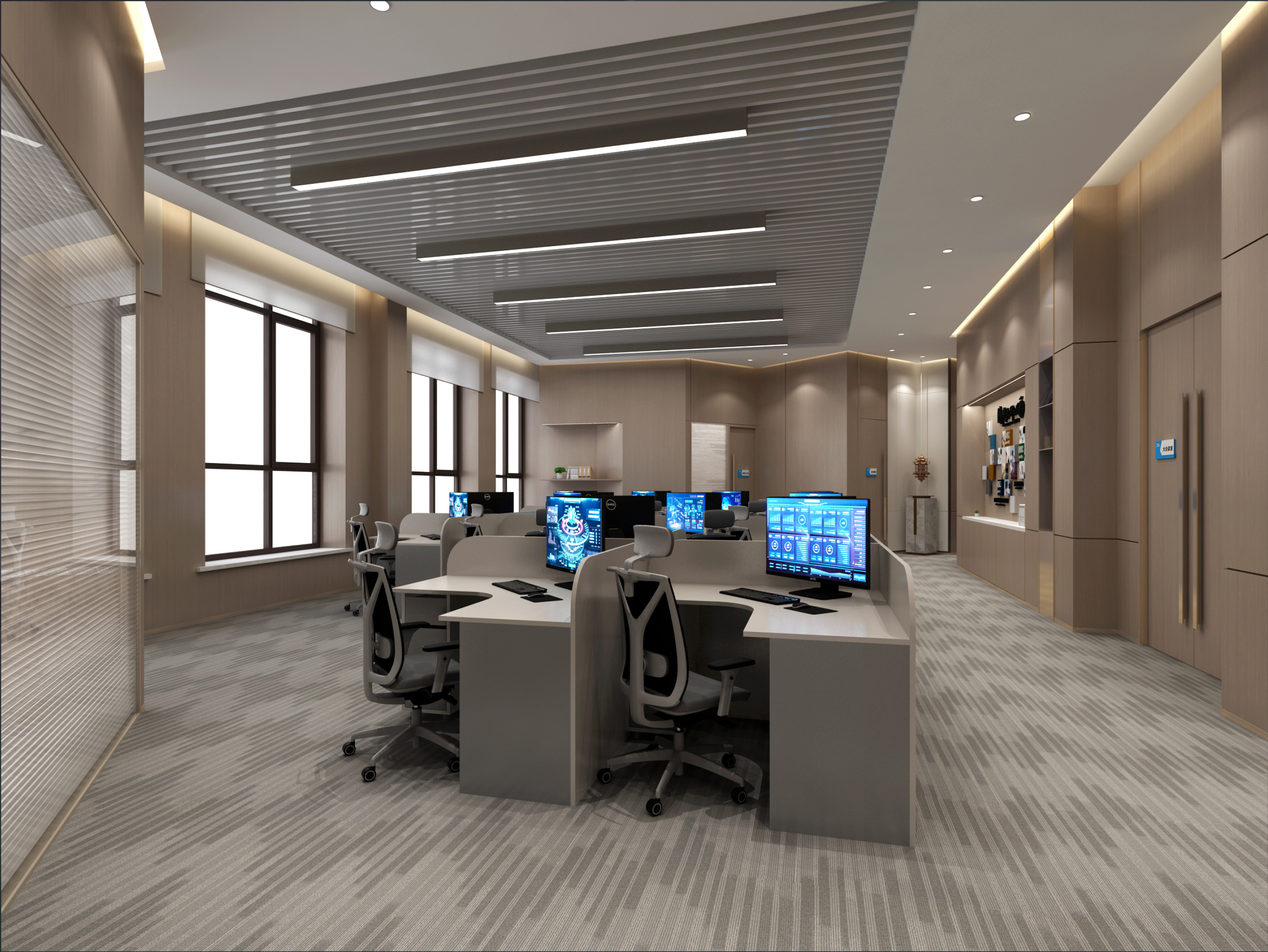 国泰君安证券办公室丨中国哈尔滨丨哈尔滨汇象创意设计有限公司-19