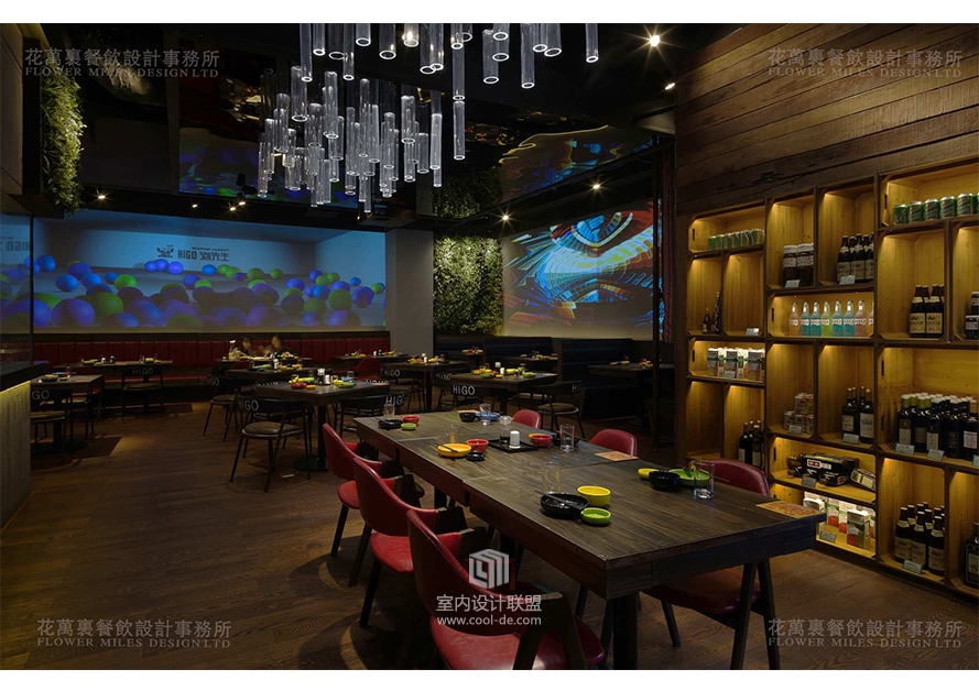 花万里设计| 惠州微超浪漫餐厅-12