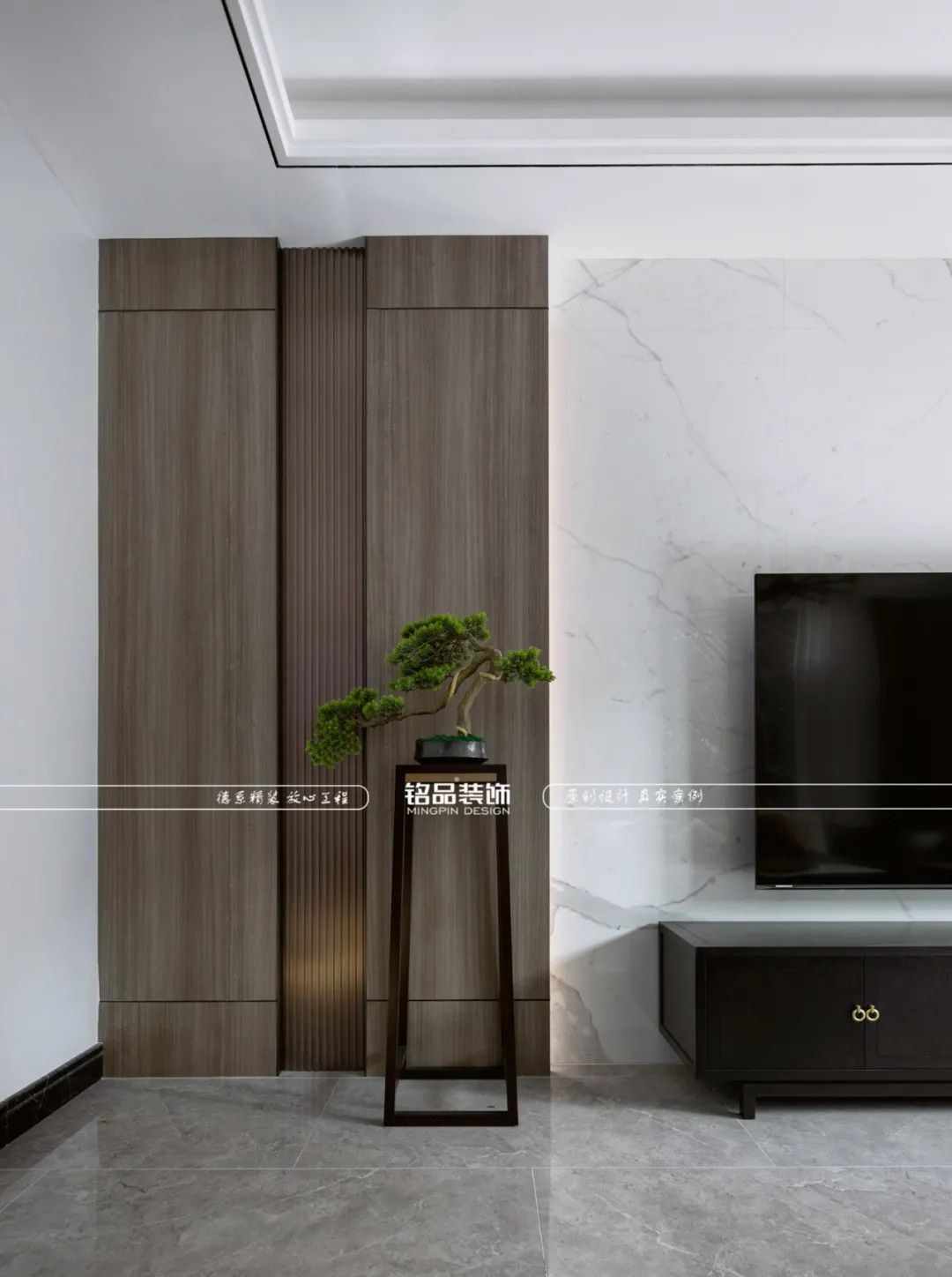 植物爱好者的天然氧吧 · 杭州 400㎡四层排屋新中式设计丨中国杭州丨铭品装饰-17