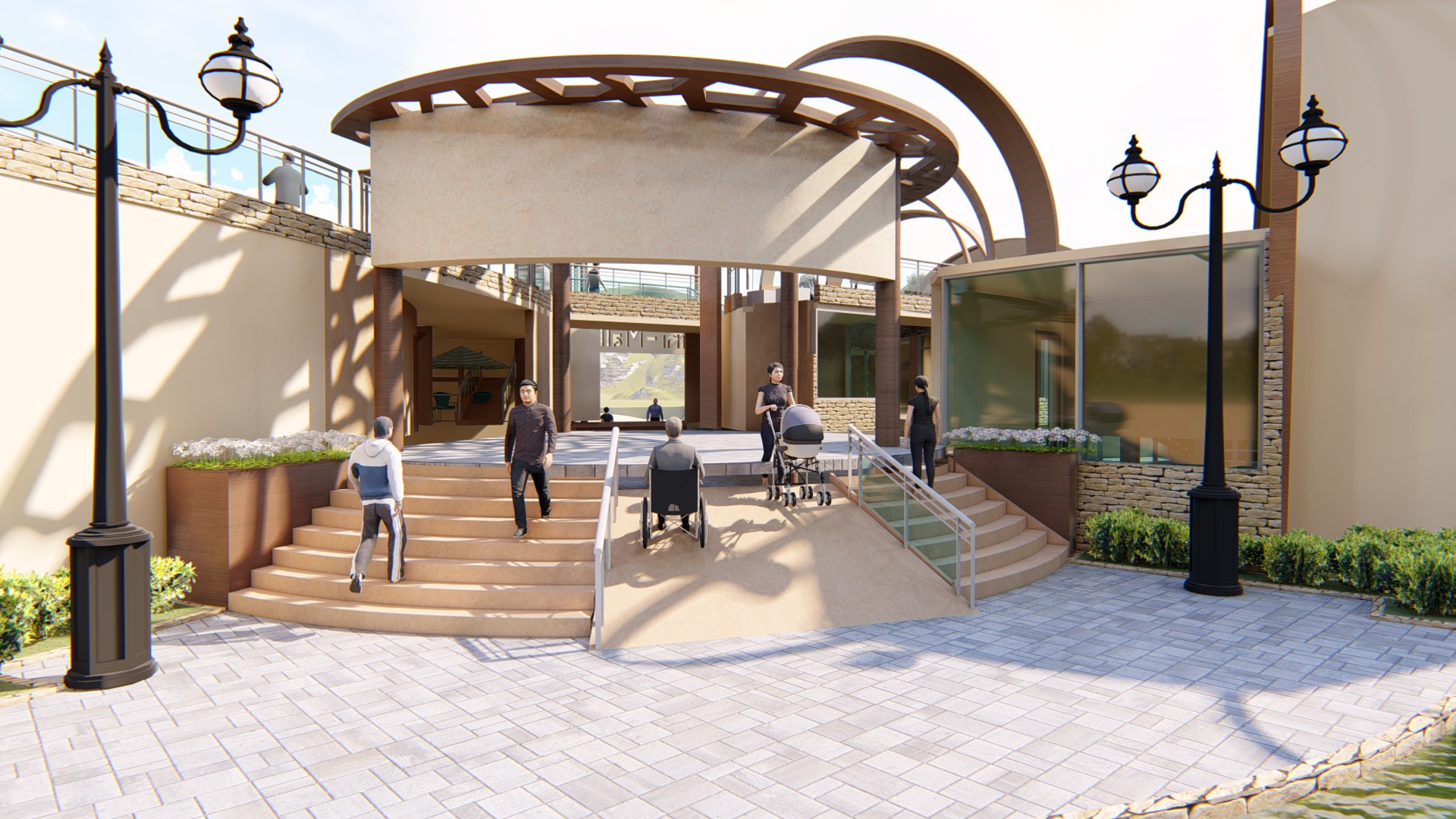 迷你购物中心和美食广场丨埃及-19