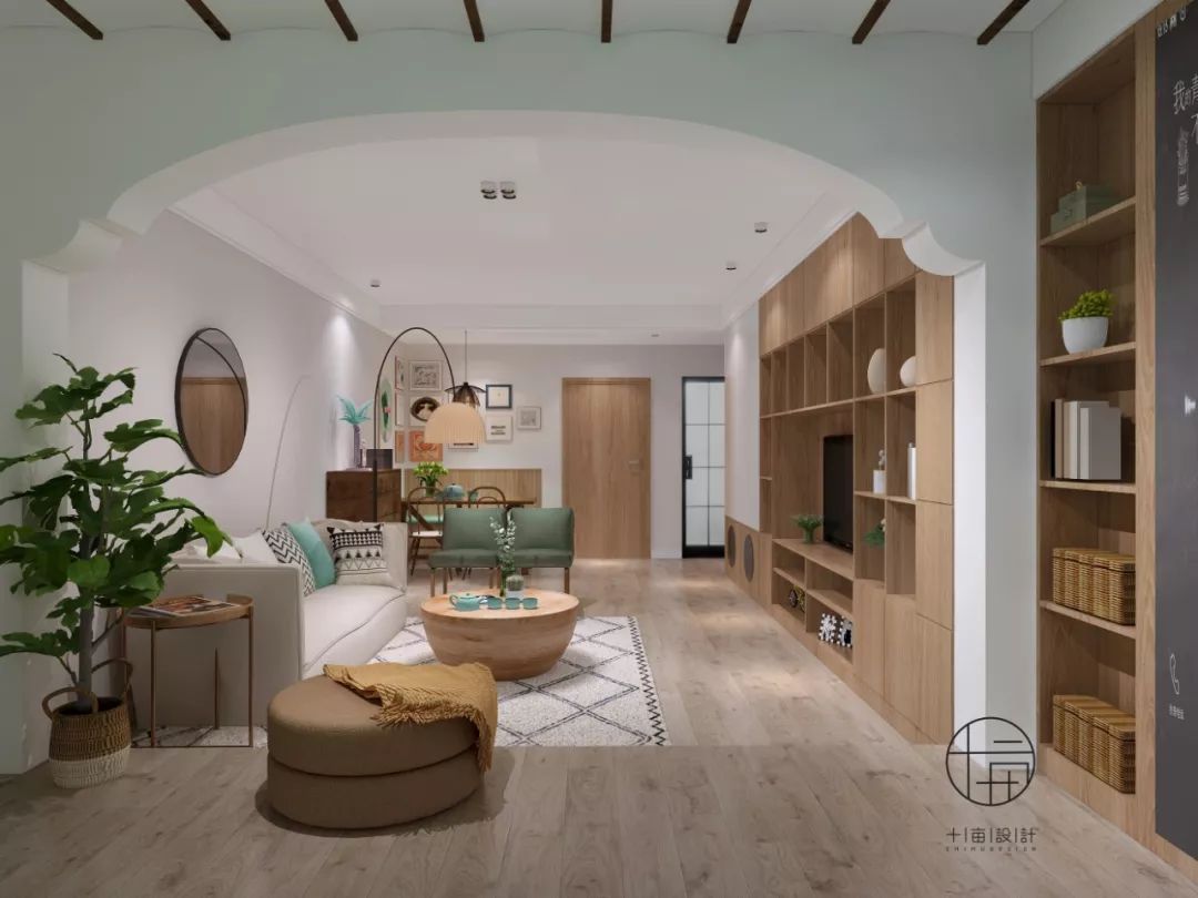 资中翡翠园 104㎡雅致闲适空间，十亩设计打造-15