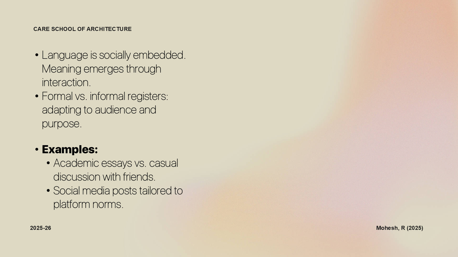 Language and Linguistics / English Lectures-25