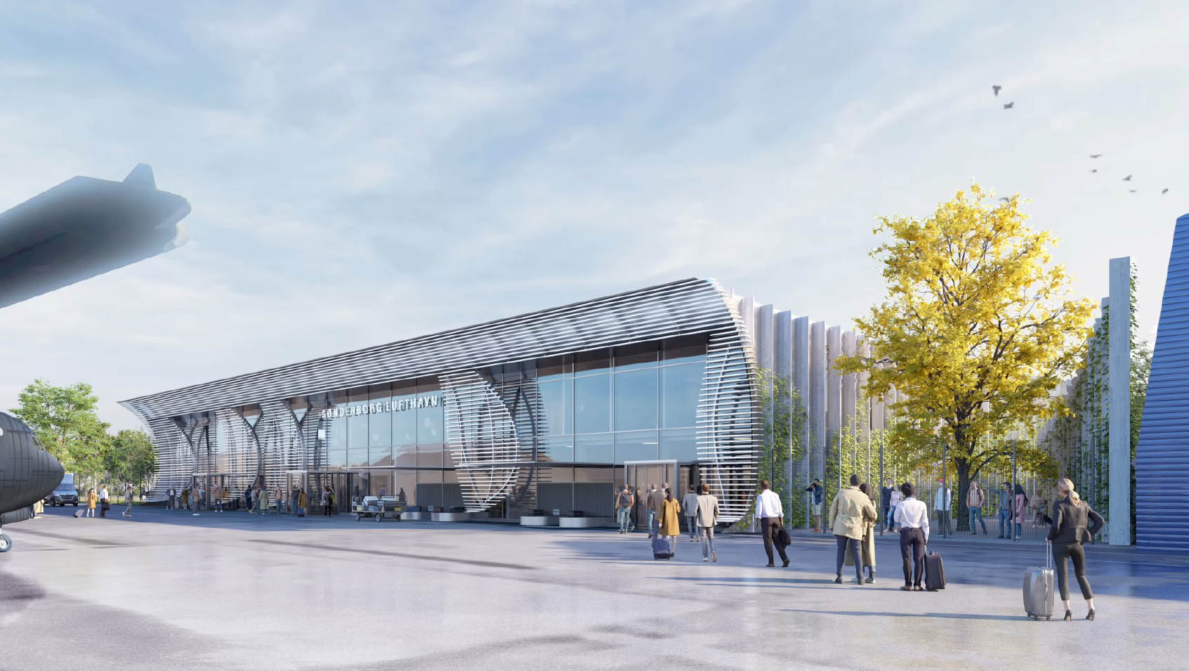 桑讷堡机场丨丹麦丨J.MAYER.H-13