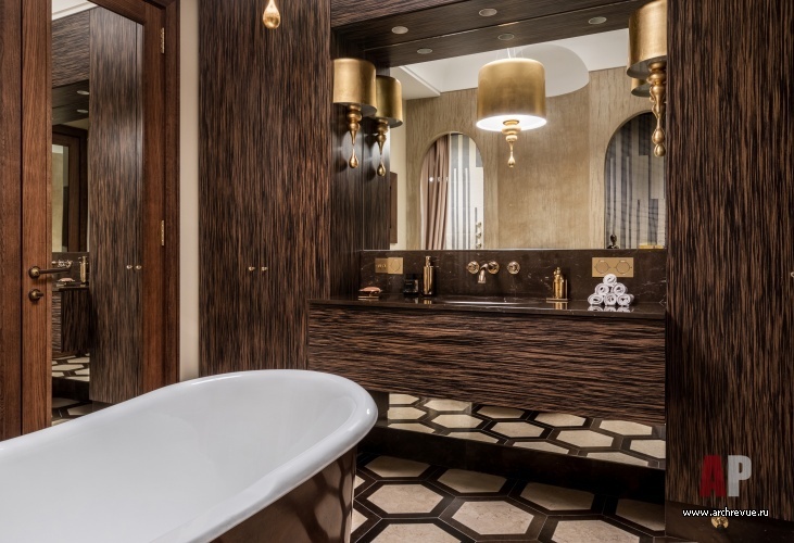 150平米家庭公寓室内设计项目丨Томилина Зоя(佐娅·托米利娜)-38