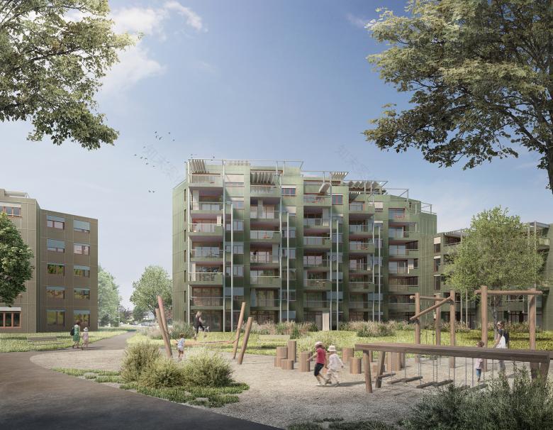 kathrinsimmen Architekten丨Ersatzneubauten Lerchenweg丨瑞士-0