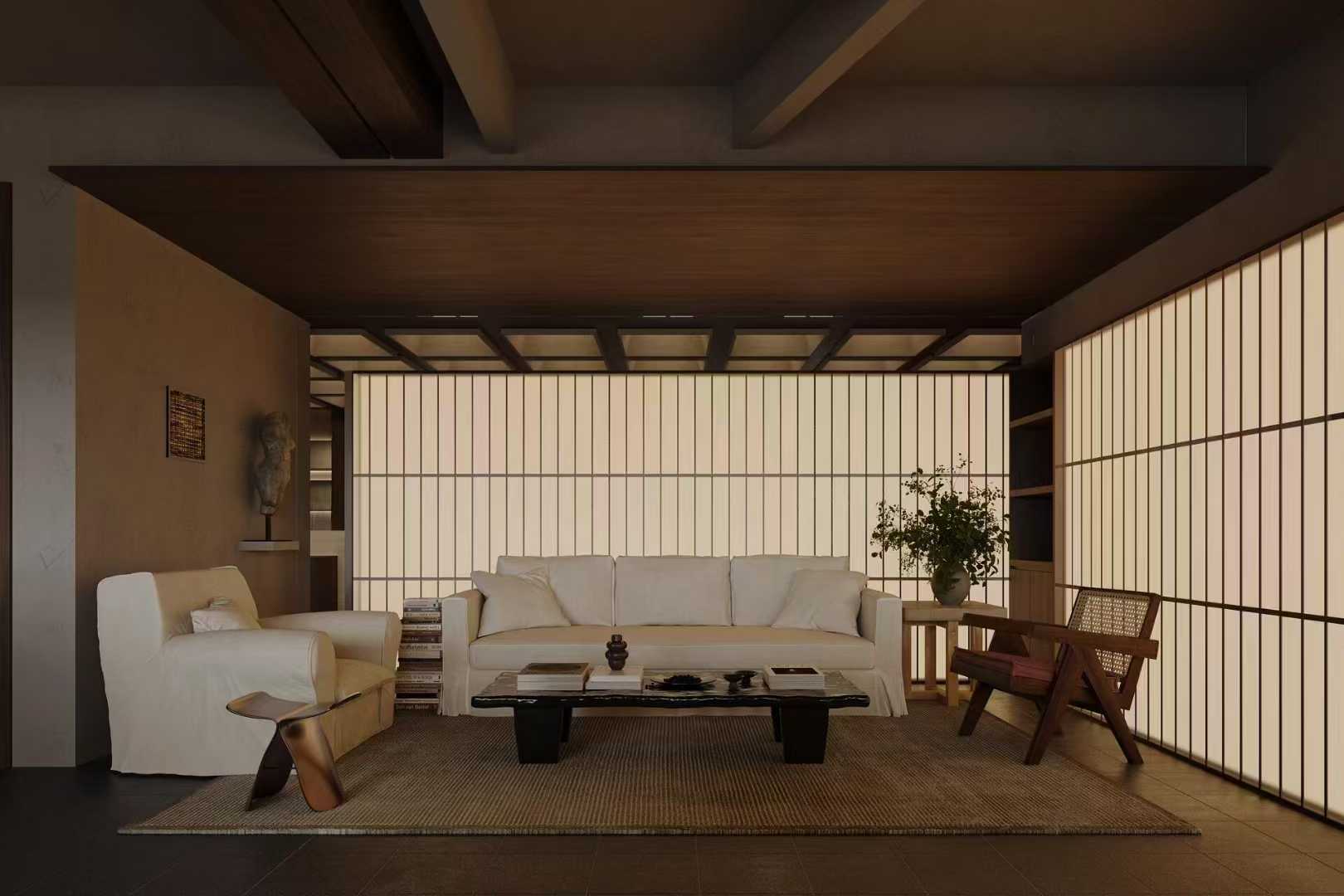 禅意私人会客厅，置身游园循隐宁静之处--8