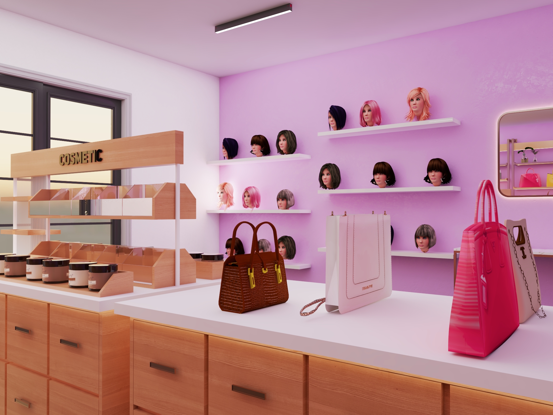 Cosmetic and fashion shop-6