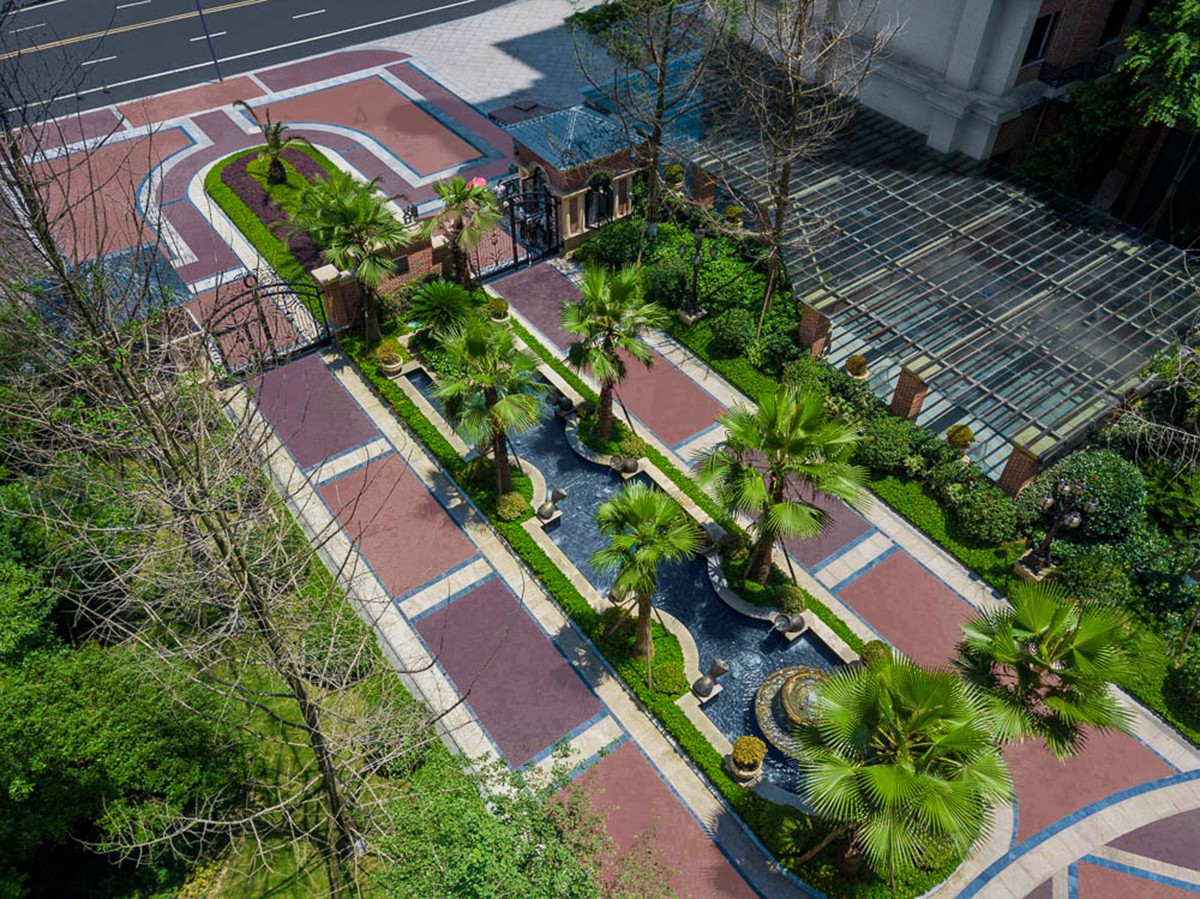 成都格林城居住区景观-11