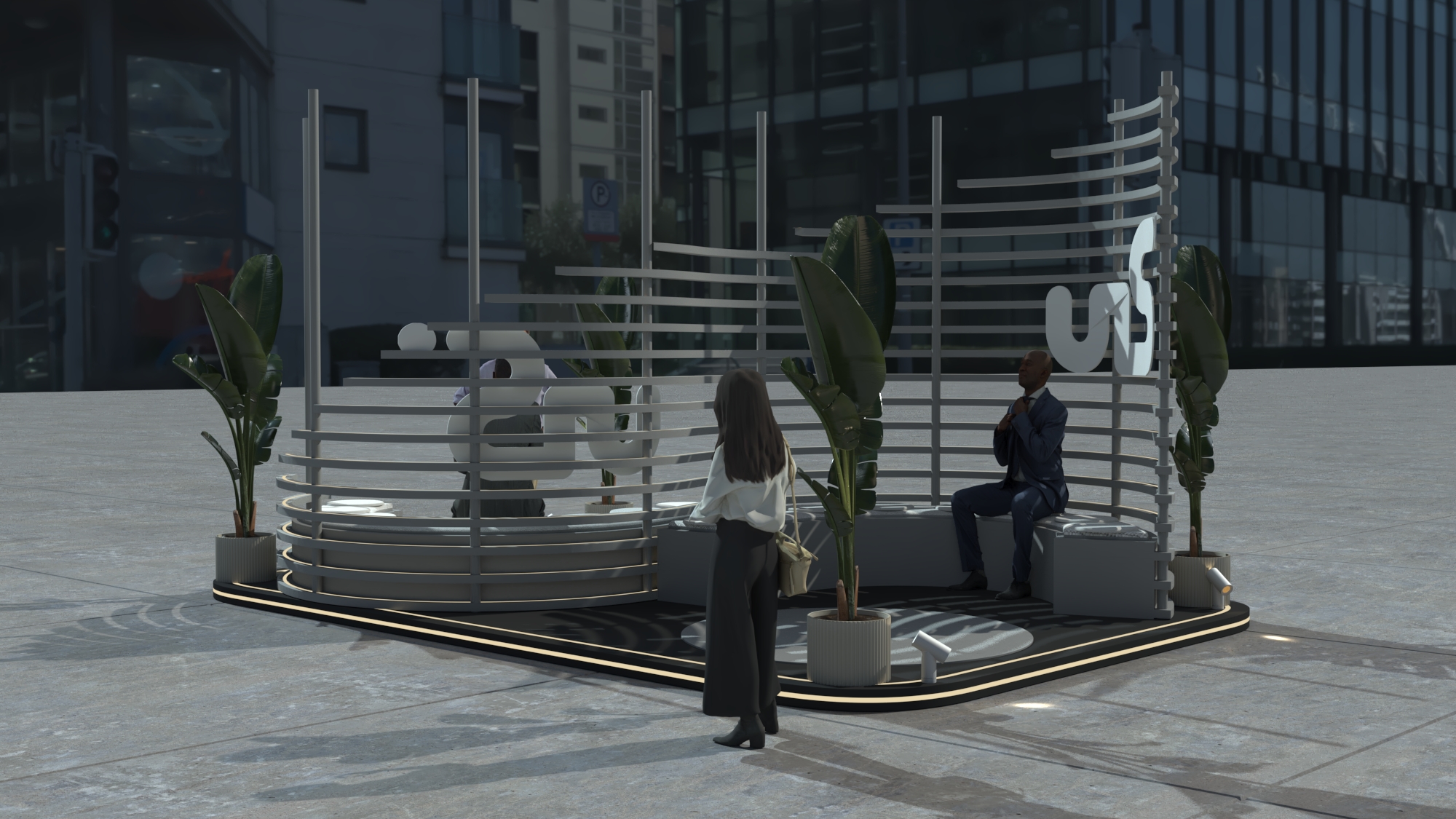 dubai design week stand design for in5design-21