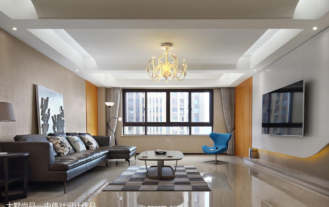 大墅尚品—由伟壮设计丨平层丨226㎡简约三居『简单极致』-8