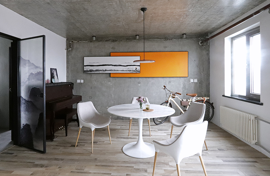 现代极简复式全屋设计丨中国北京丨鸽盟·厨卫改造家,主案杨克鹏-8